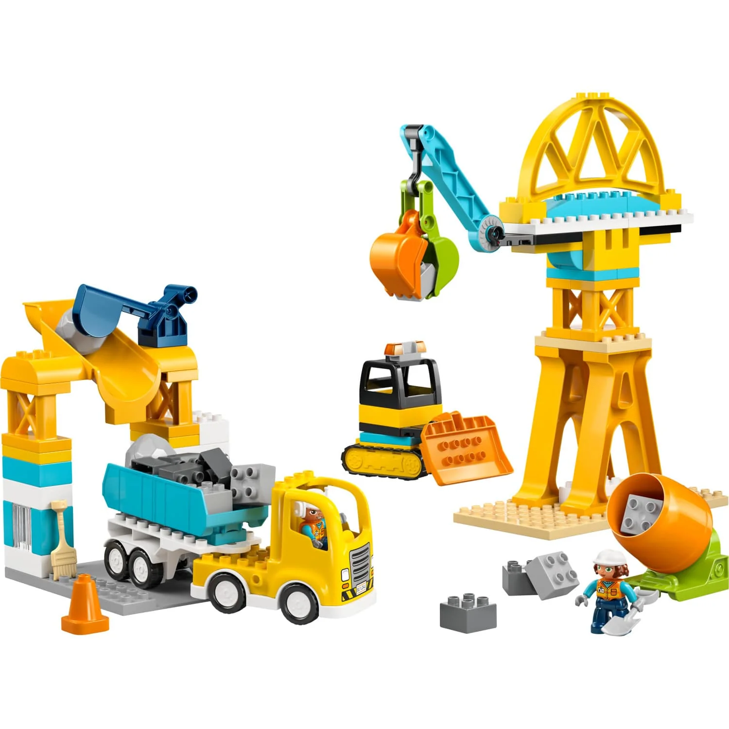LEGO 10476 3 in 1 Construction Site and Vehicles - Duplo - Image 2
