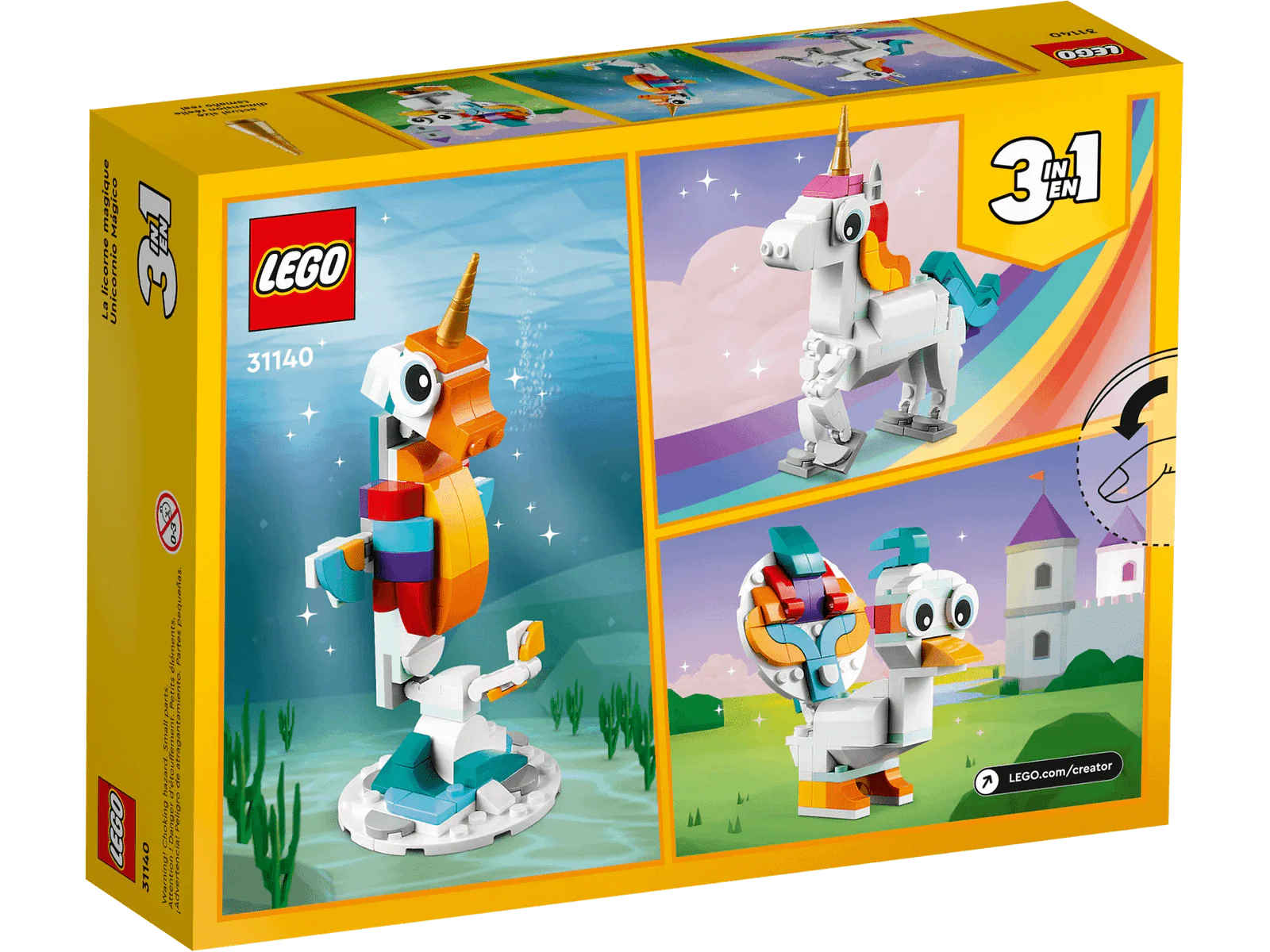LEGO 31140 Magical Unicorn - Creator 3in1 - Image 7