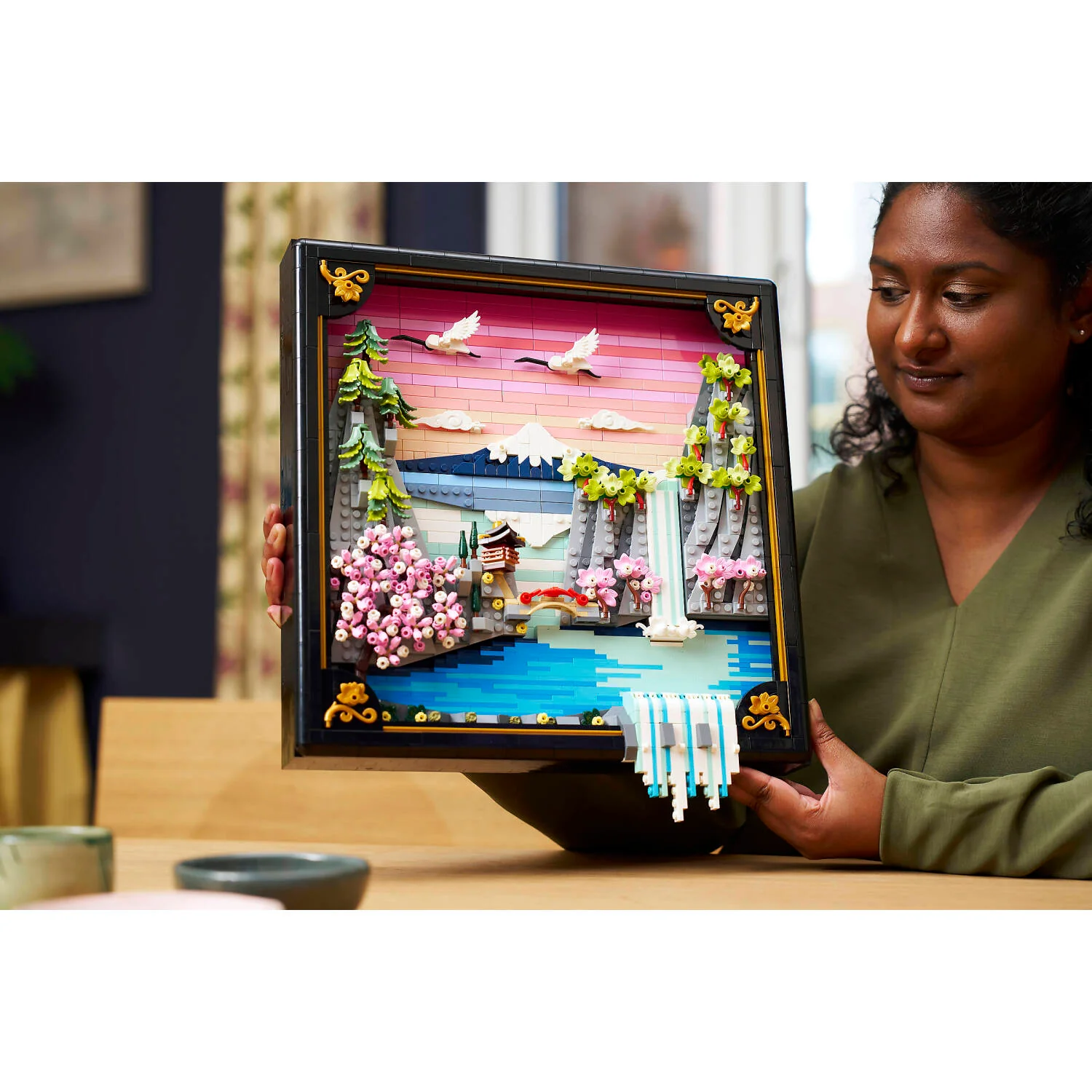 LEGO 31218 Japanese Cherry Blossom Landscape - Art - Image 4