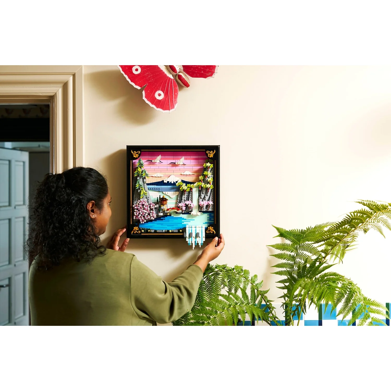 LEGO 31218 Japanese Cherry Blossom Landscape - Art - Image 5