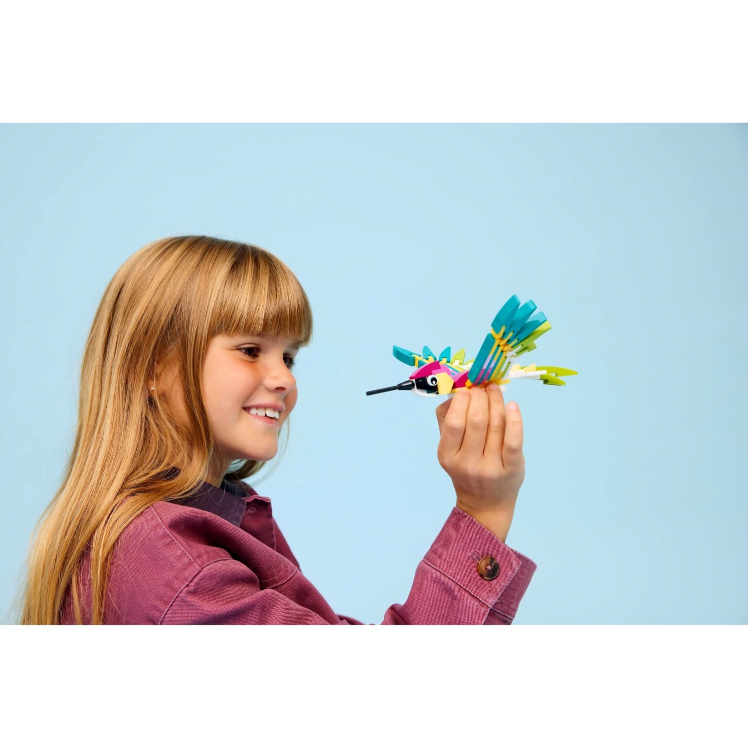 LEGO 31384 Wild Animals: Colorful Hummingbird - Creator 3-in-1 - Image 7