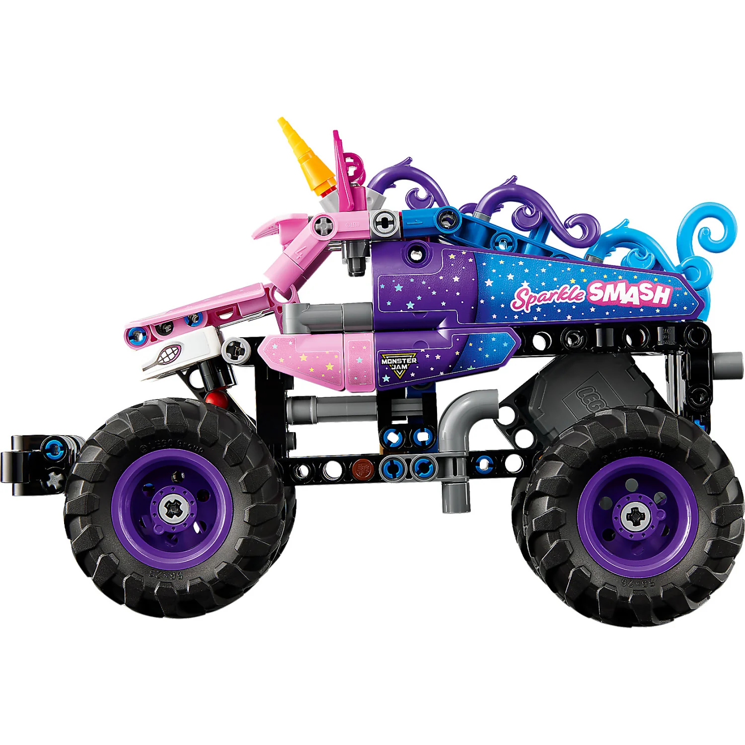 LEGO 42220 Monster Jam Sparkle Smash Pull-Back - Technic - Image 4