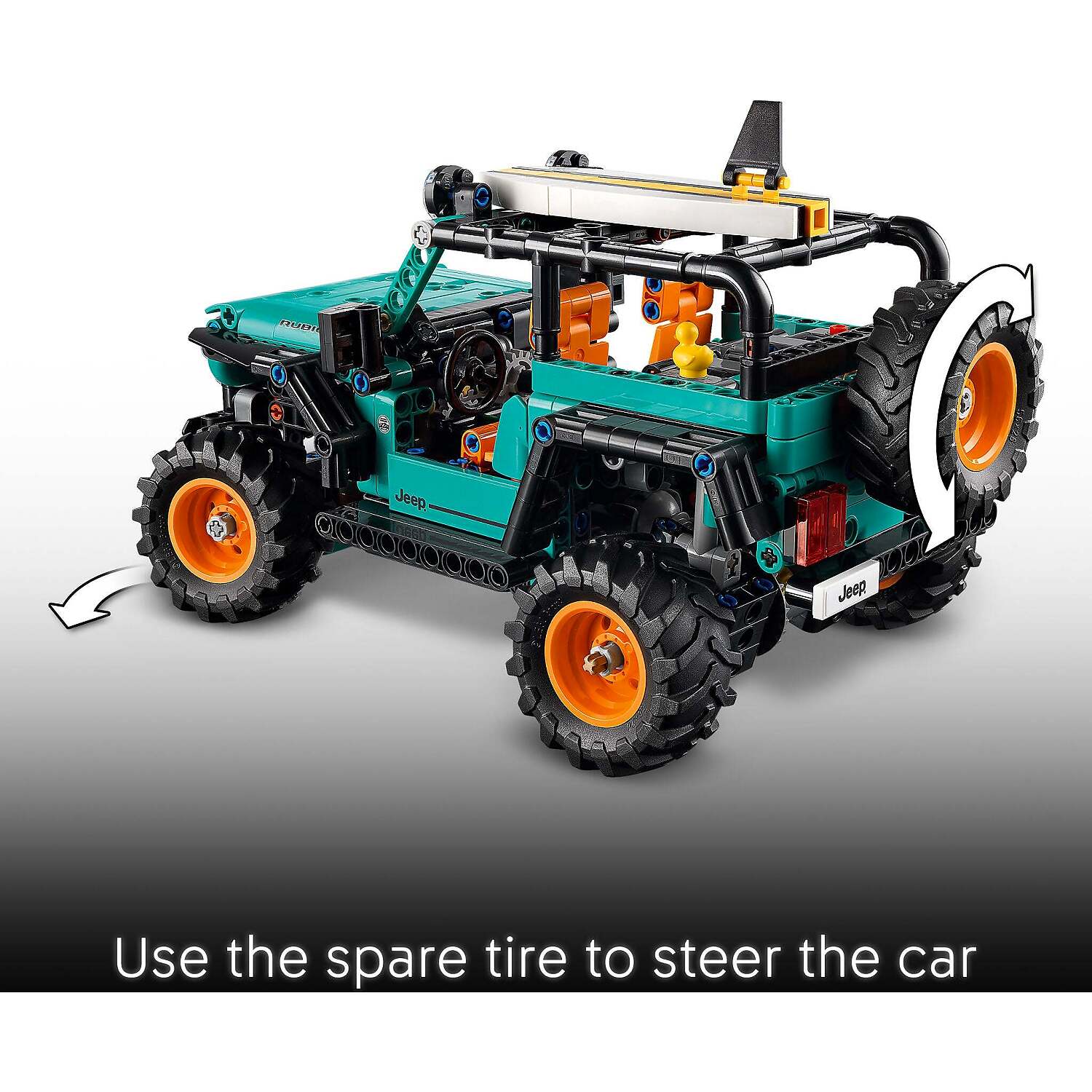 LEGO 42227 Jeep Wrangler Rubicon SUV - Technic - Image 5