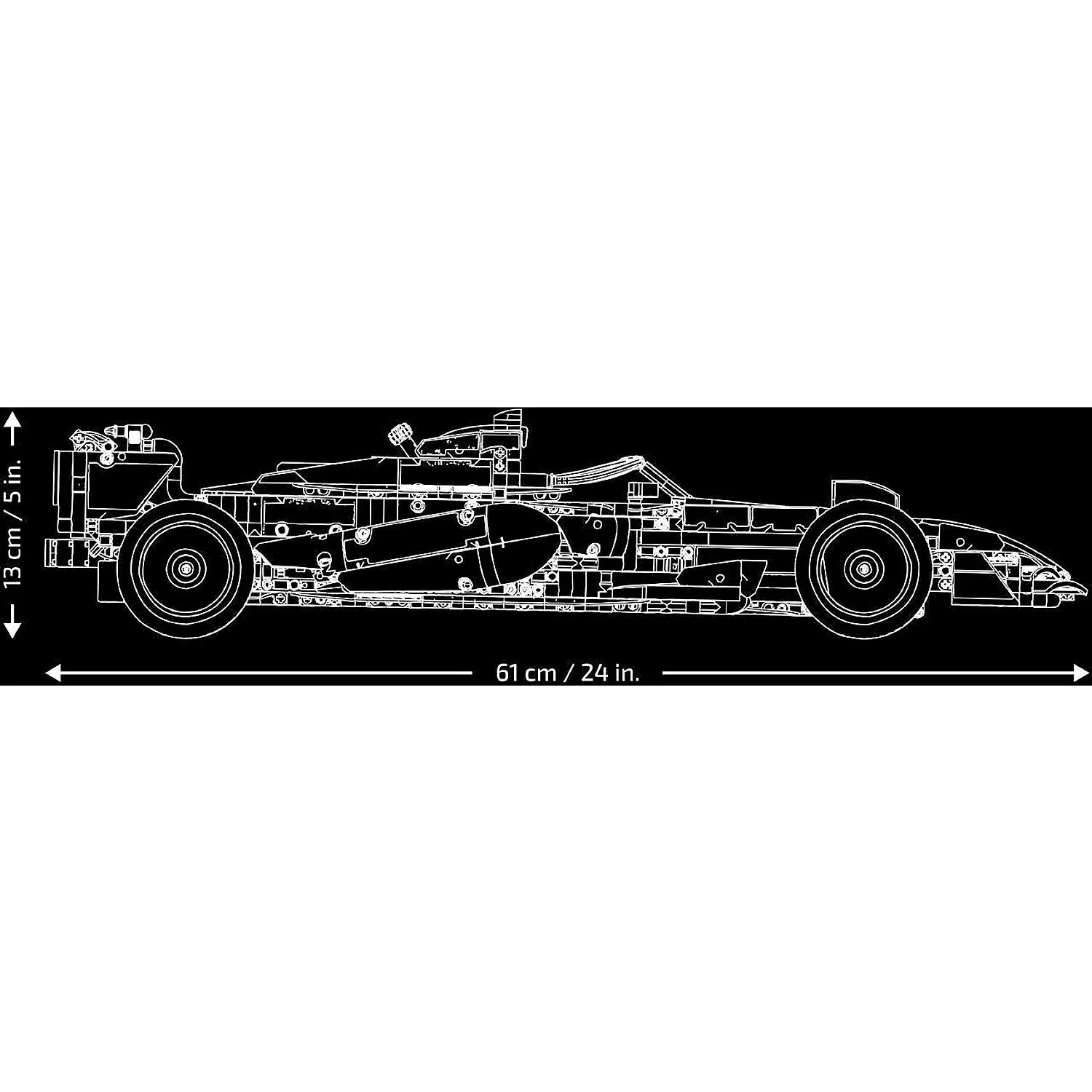 LEGO 42228 McLaren MCL39 F1 Car - Technic - Image 8