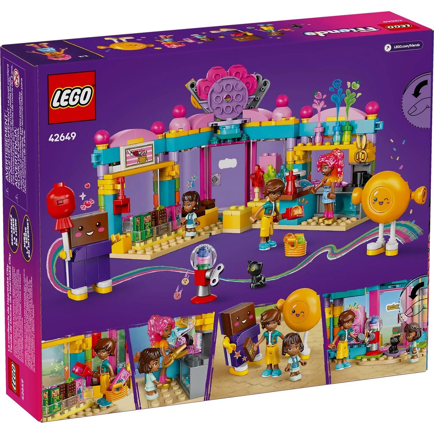 LEGO 42649 Heartlake City Candy Store - LEGO Friends - Image 6