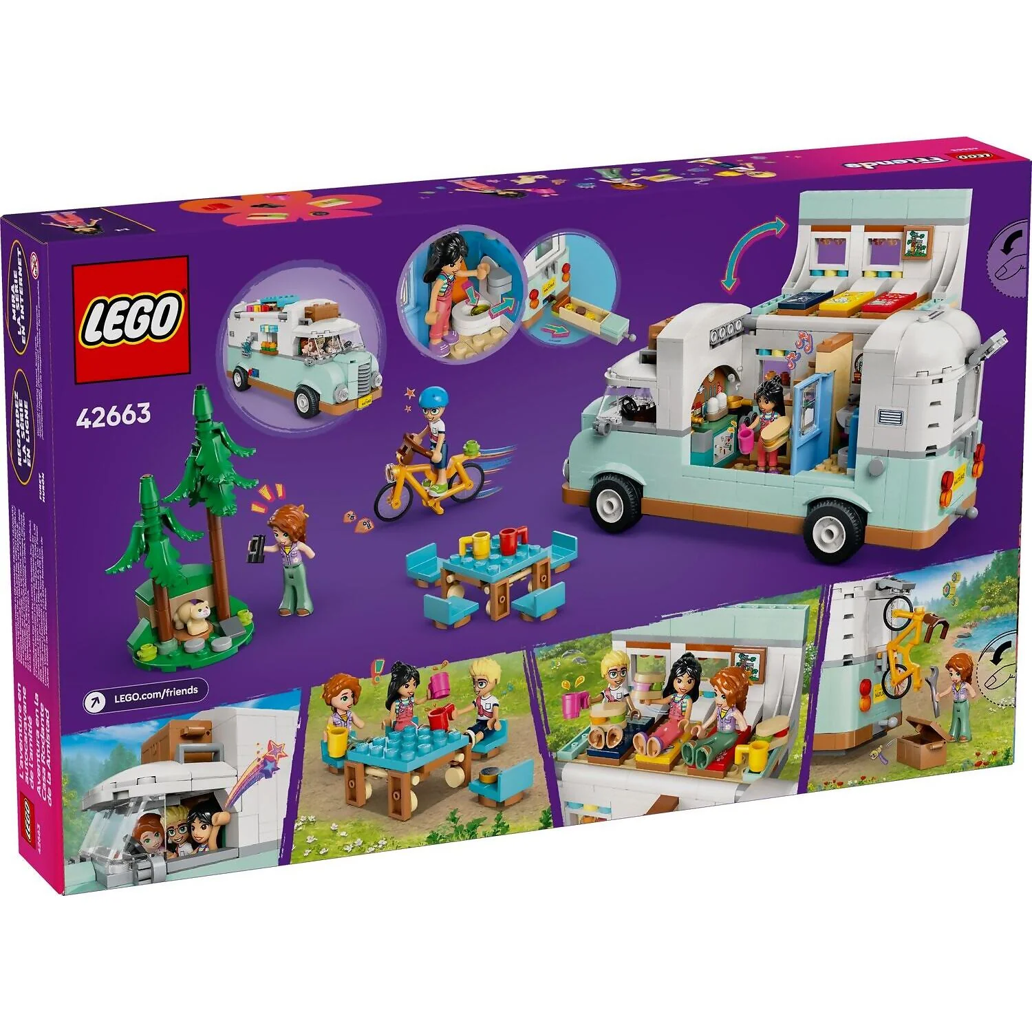 LEGO 42663 Friendship Camper Van Adventure - LEGO Friends - Image 8