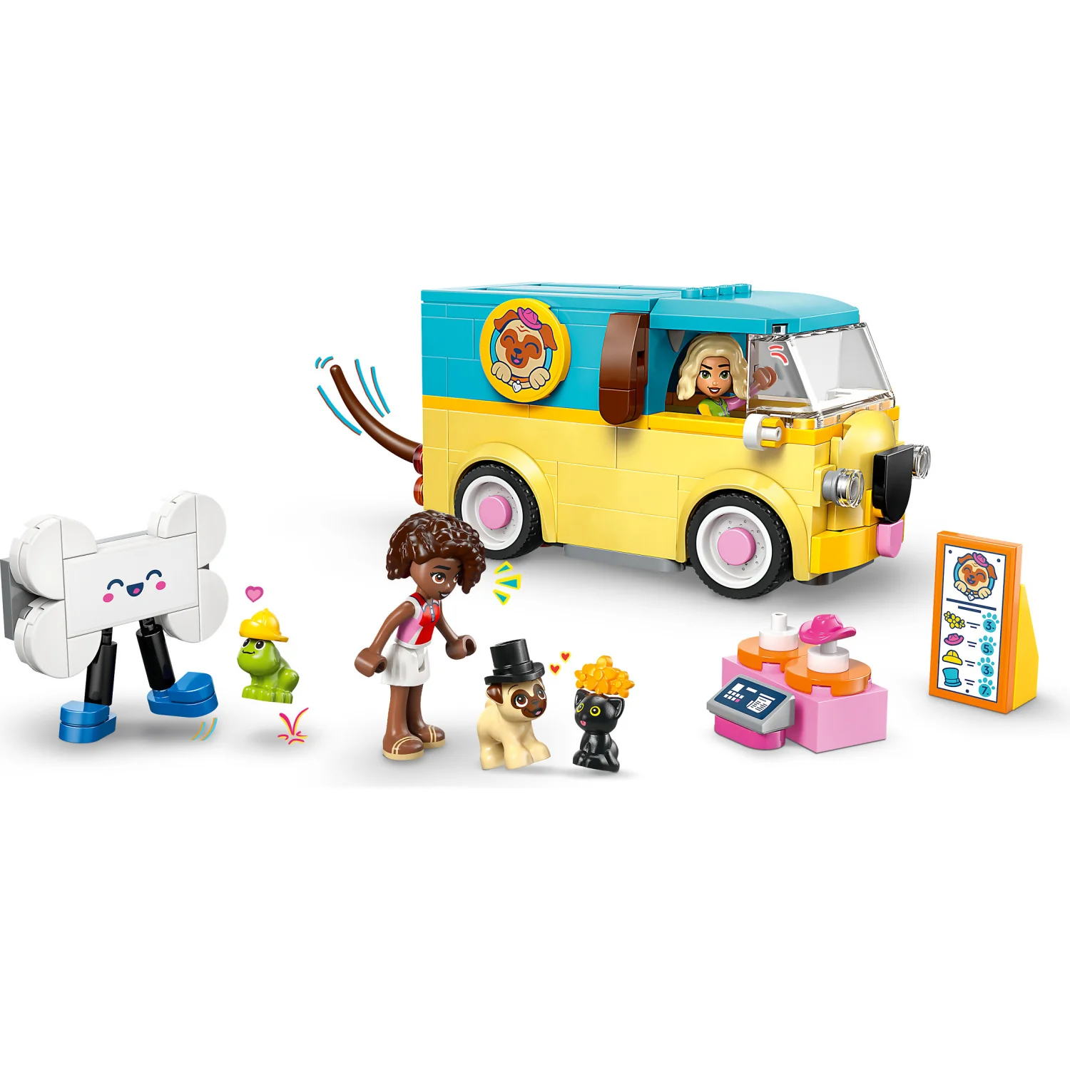 LEGO 42678 Pet Accessories Van - Friends - Image 4