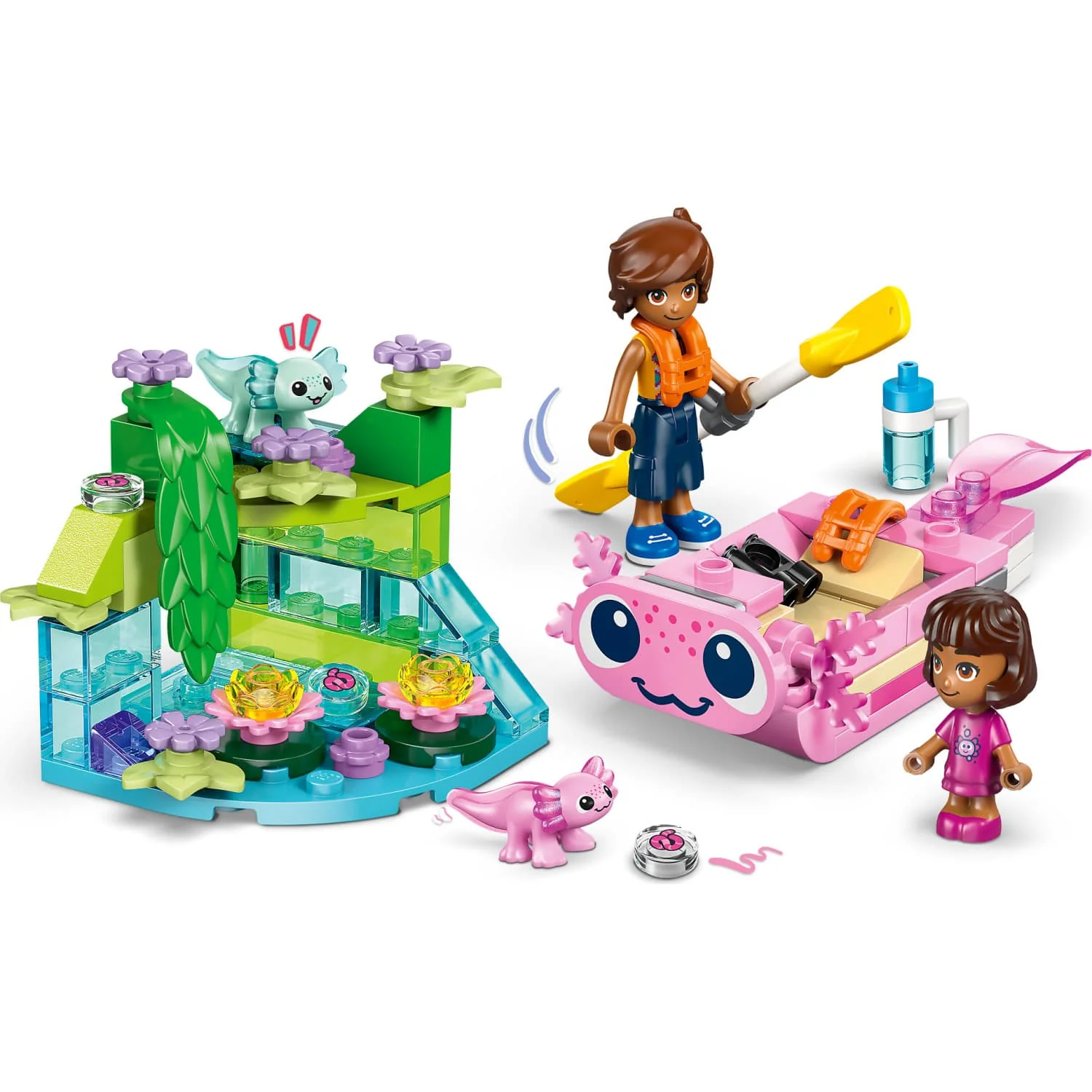 LEGO 42681 Axolotl Adventure Boat - Friends - Image 3