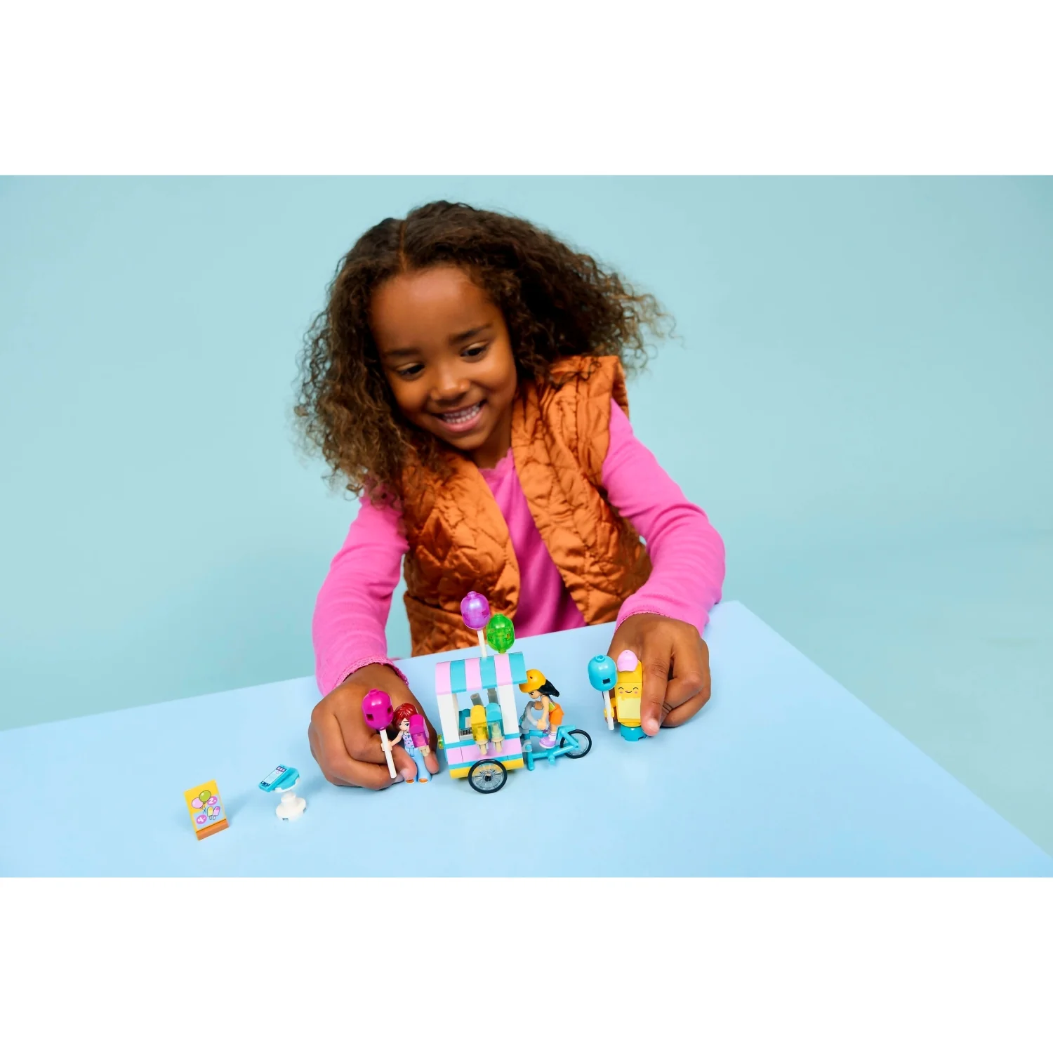 LEGO 42692 Ice Cream & Balloon Stand - Friends - Image 6