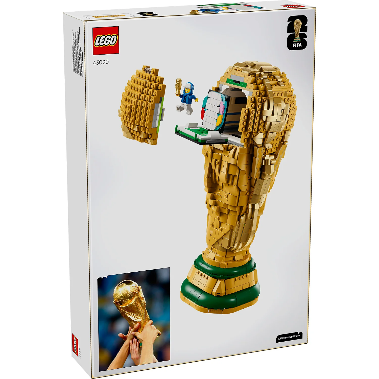 LEGO 43020 FIFA World Cup Official Trophy - Editions - Image 9
