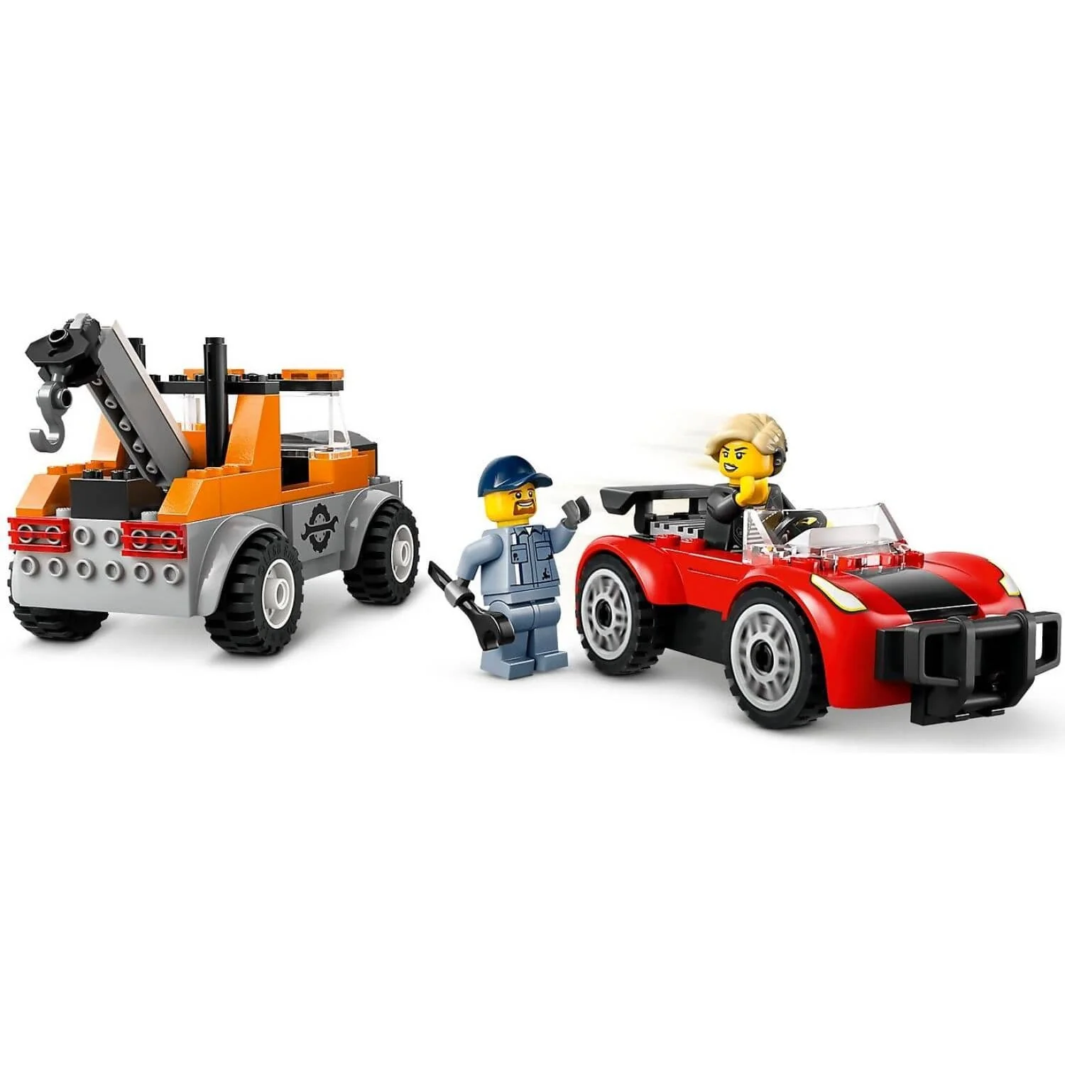 LEGO 60435 Tow Truck and Sports Car Repair - City 4+ - Image 2