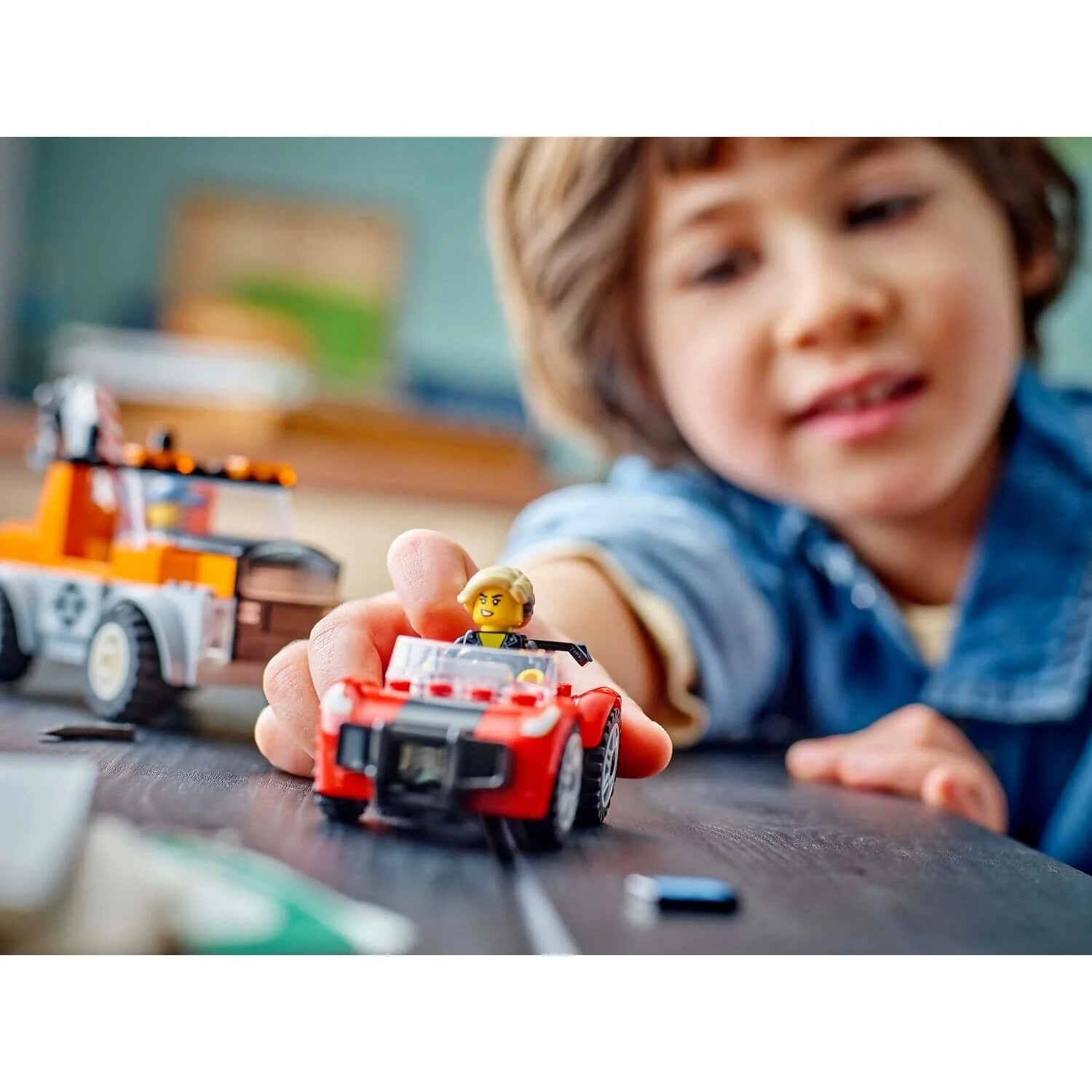 LEGO 60435 Tow Truck and Sports Car Repair - City 4+ - Image 6