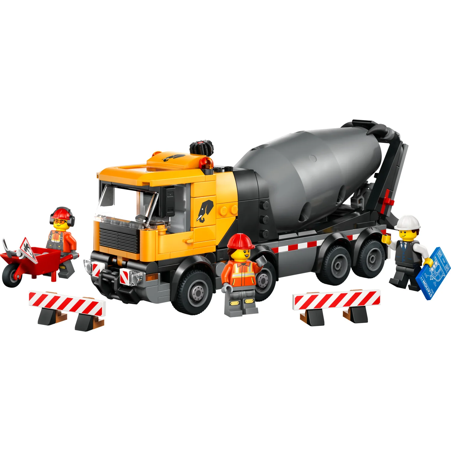 LEGO 60478 Cement Mixer - City - Image 2