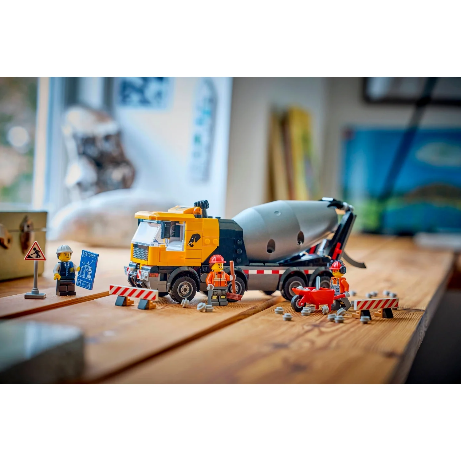 LEGO 60478 Cement Mixer - City - Image 9
