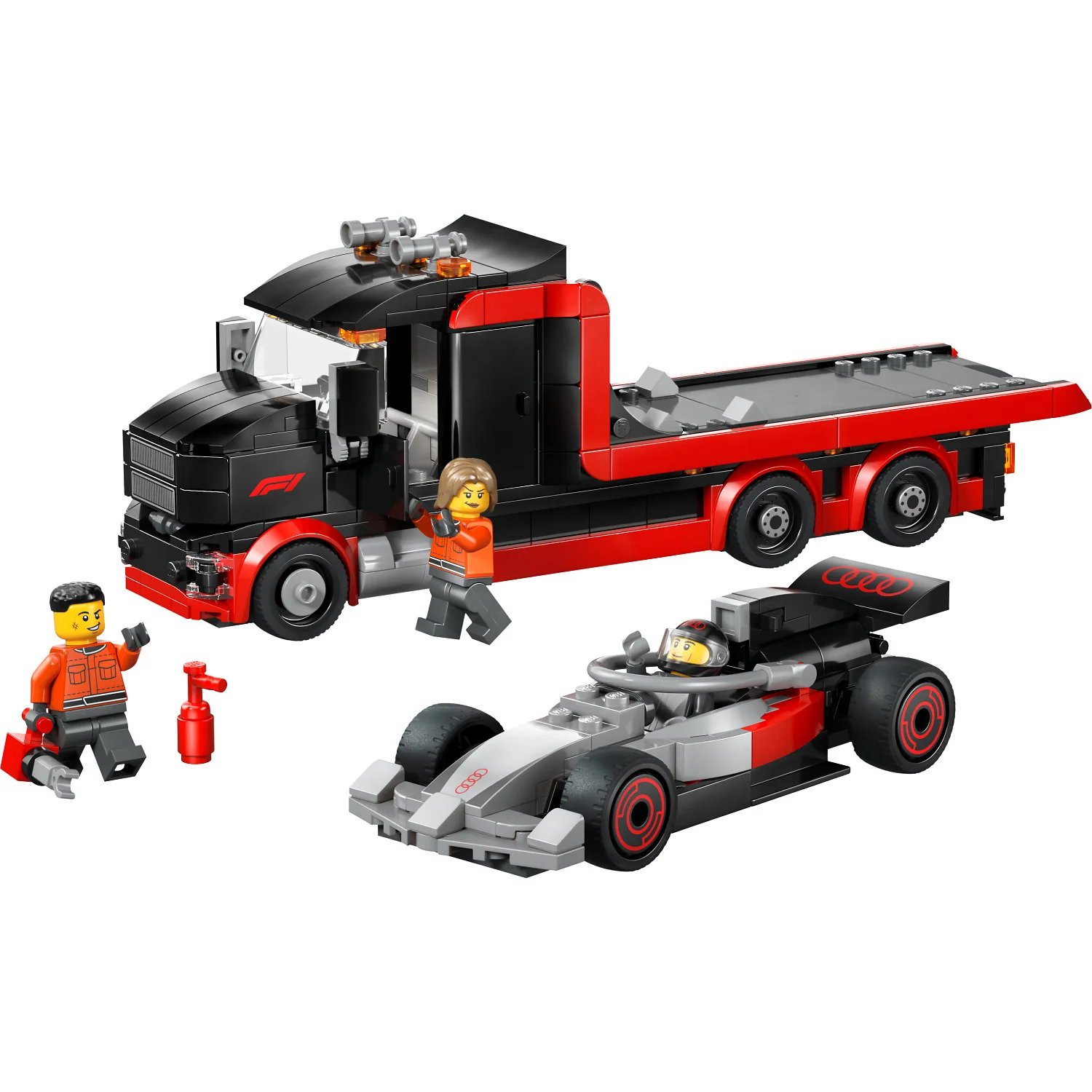 LEGO 60493 F1 Display Truck with Audi F1 Race Car - City - Image 2