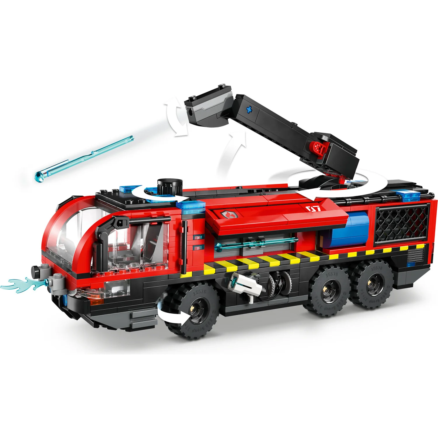 LEGO 60499 Airport Fire Truck - City - Image 3