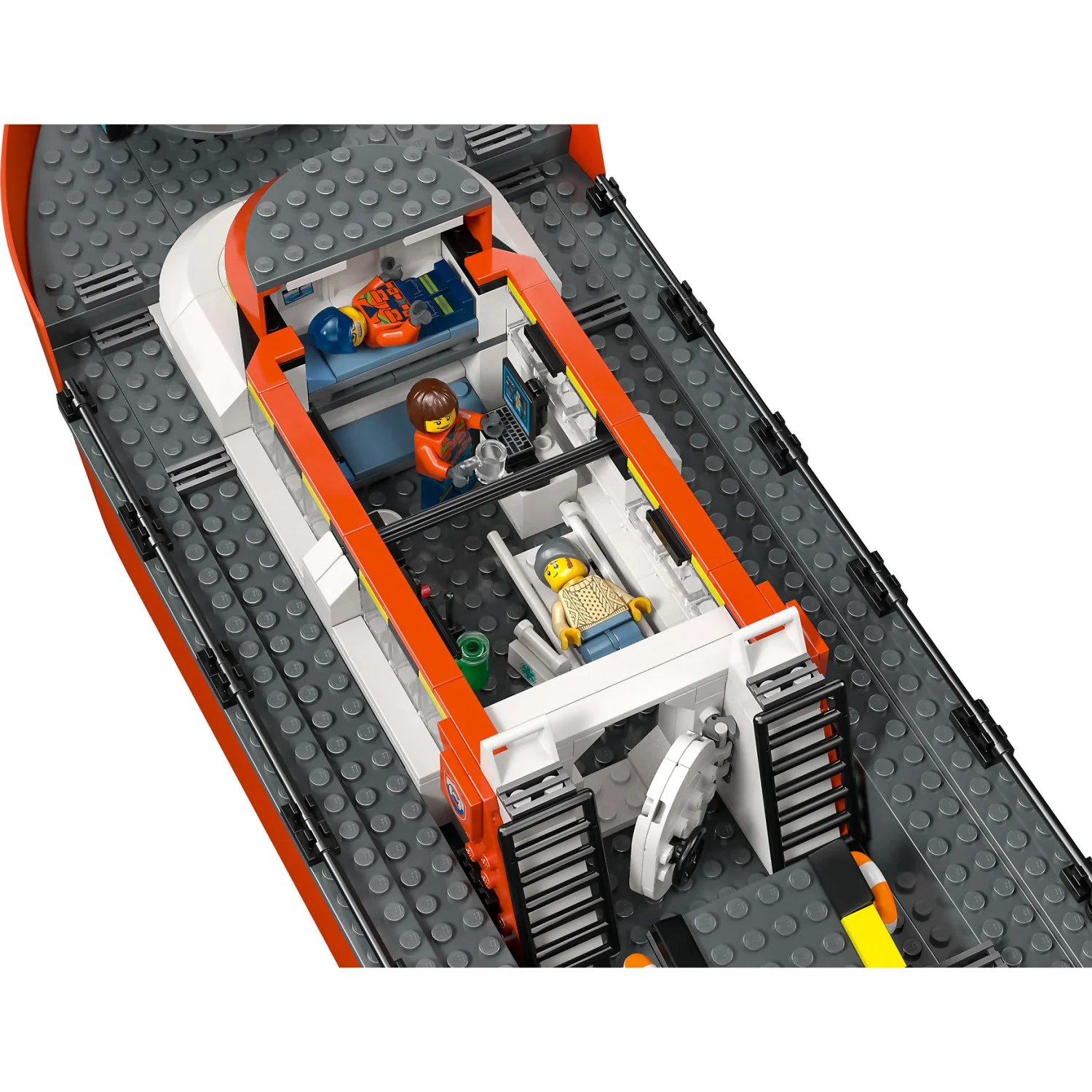 LEGO 60504 Coast Guard Rescue Boat and Helicopter - City - Image 5