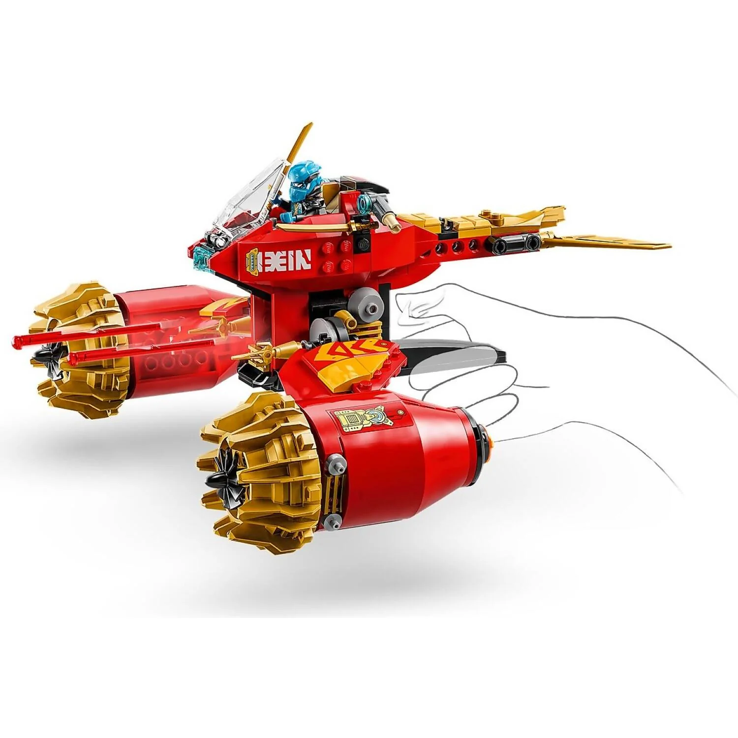 LEGO 71830 Kais Mech Storm Rider - Ninjago - Image 3