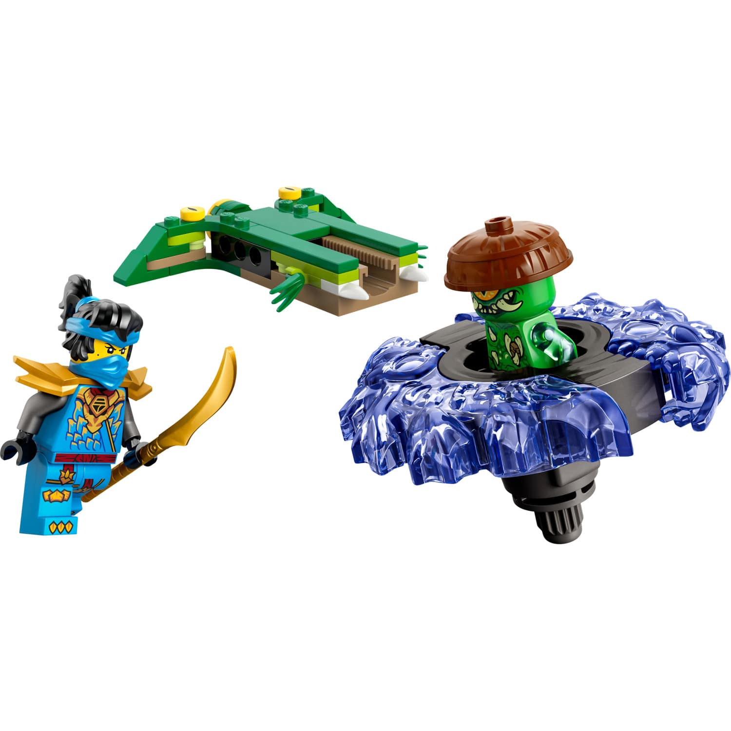 LEGO 71849 Nya vs. Mutation Monster Spinner - Ninjago - Image 2
