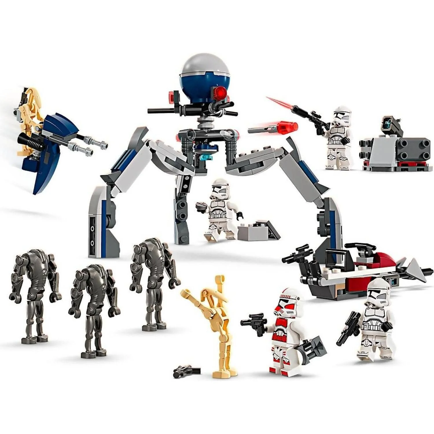 LEGO 75372 Clone Trooper™ & Battle Droid™ Battle Pack - Star Wars - Image 2