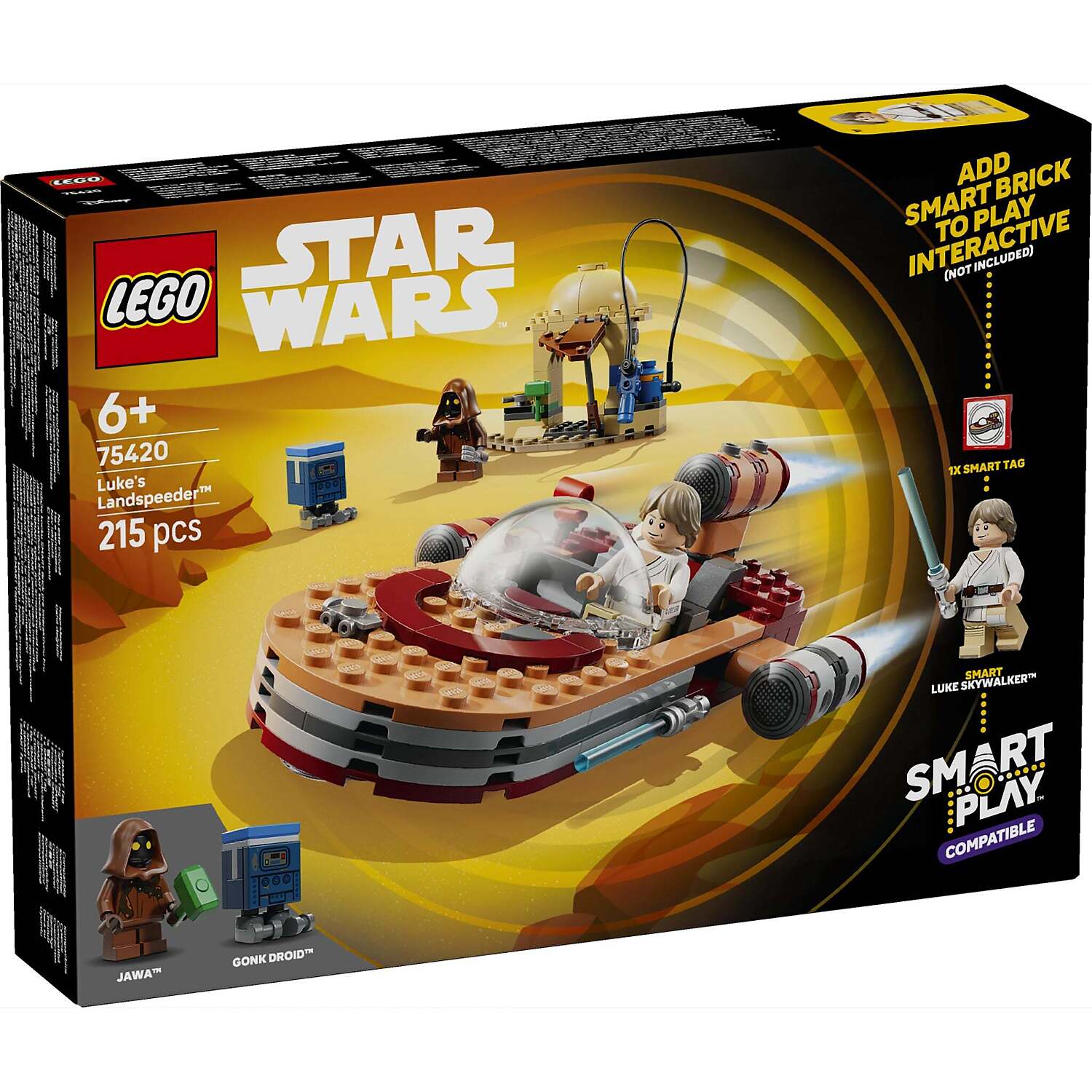 LEGO 75420 SMART Play Compatible: Luke's Landspeeder - Star Wars - Image 3