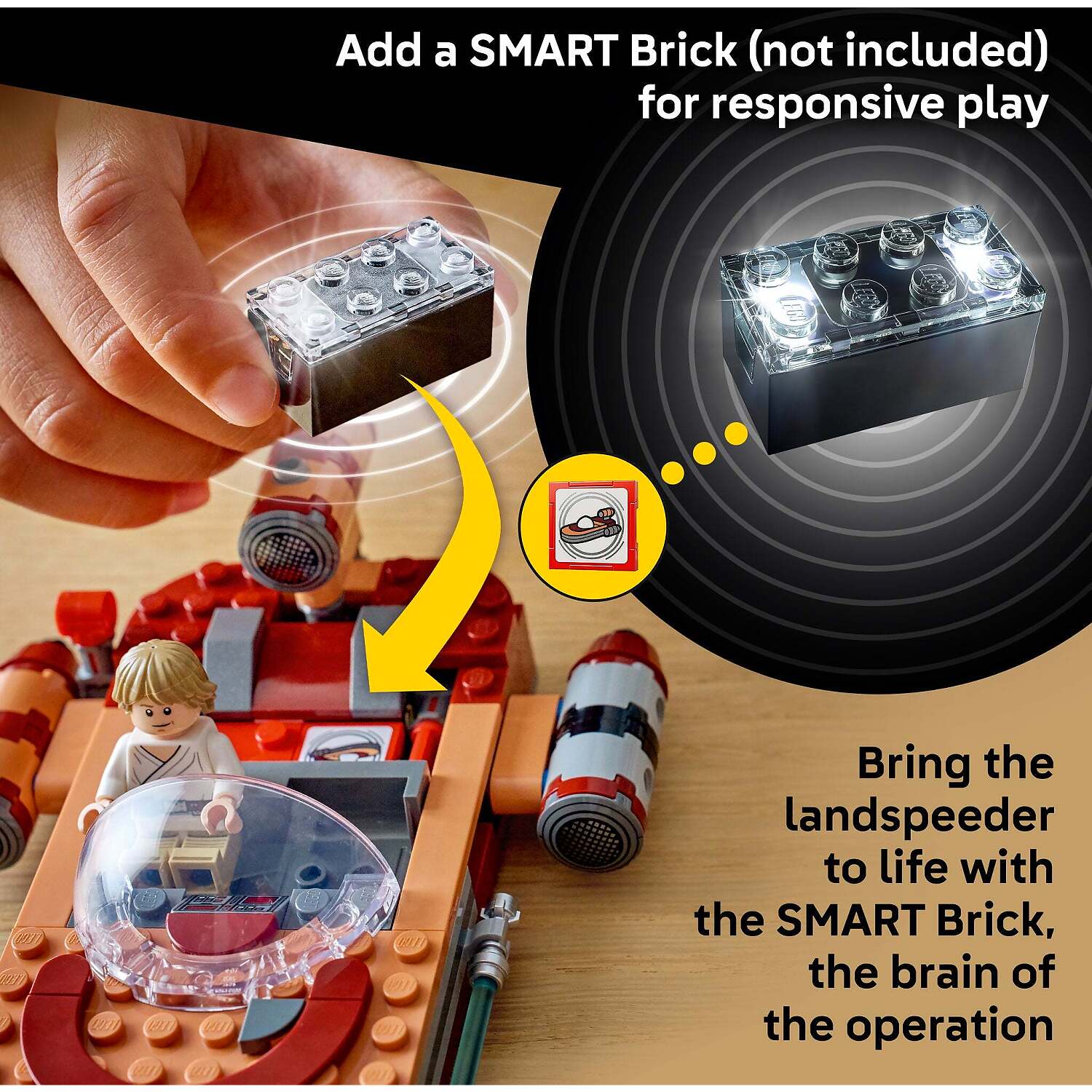 LEGO 75420 SMART Play Compatible: Luke's Landspeeder - Star Wars - Image 7
