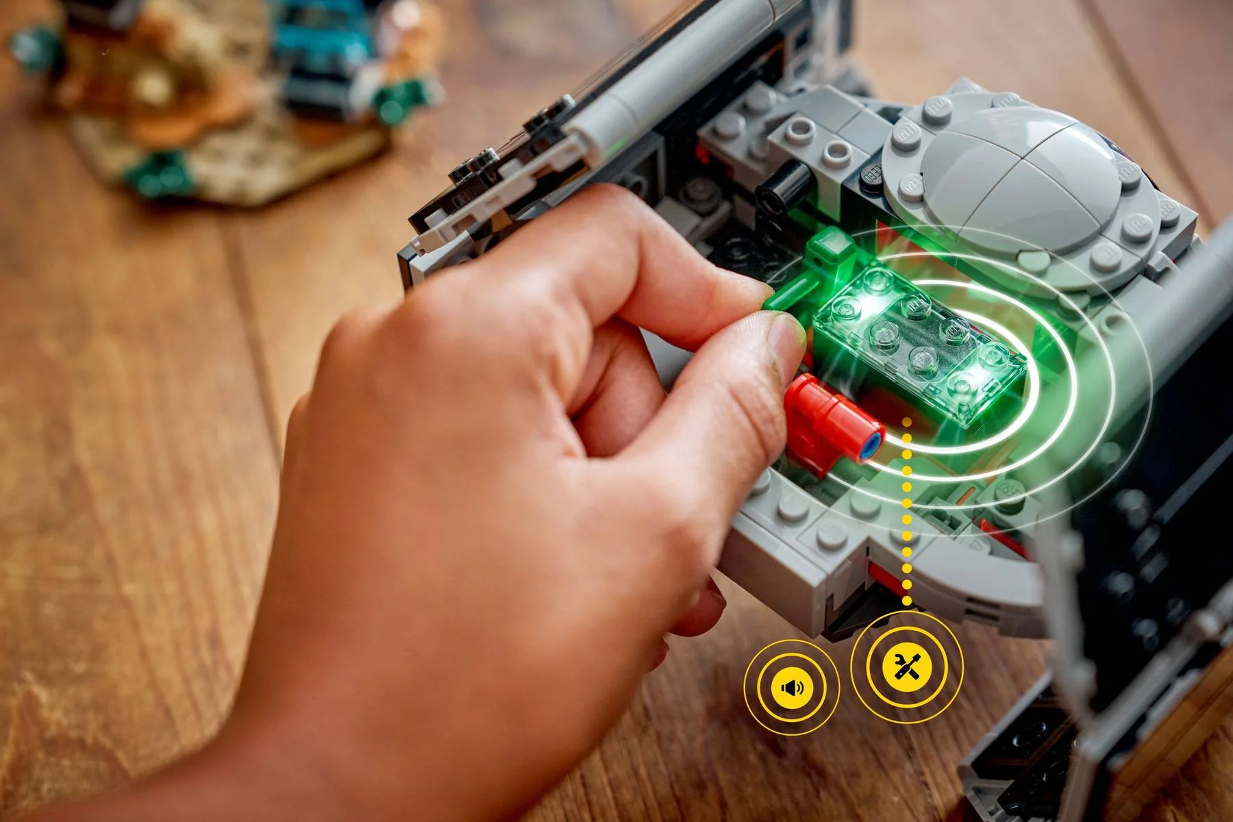 LEGO 75421 SMART Play: Darth Vader's TIE Fighter - Star Wars - Image 5
