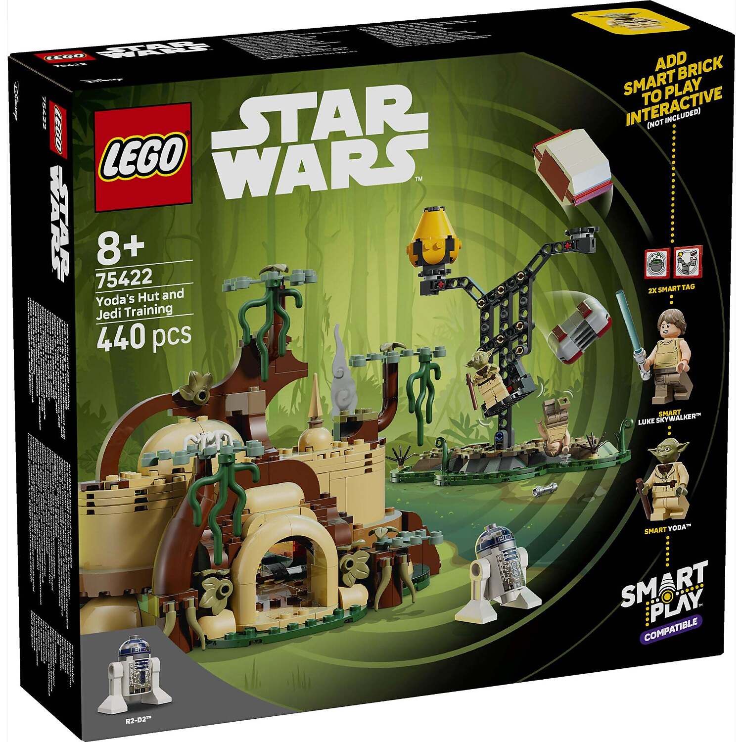 LEGO 75422 SMART Play Compatible: Yoda's Hut and Jedi Training - Star Wars - Image 2