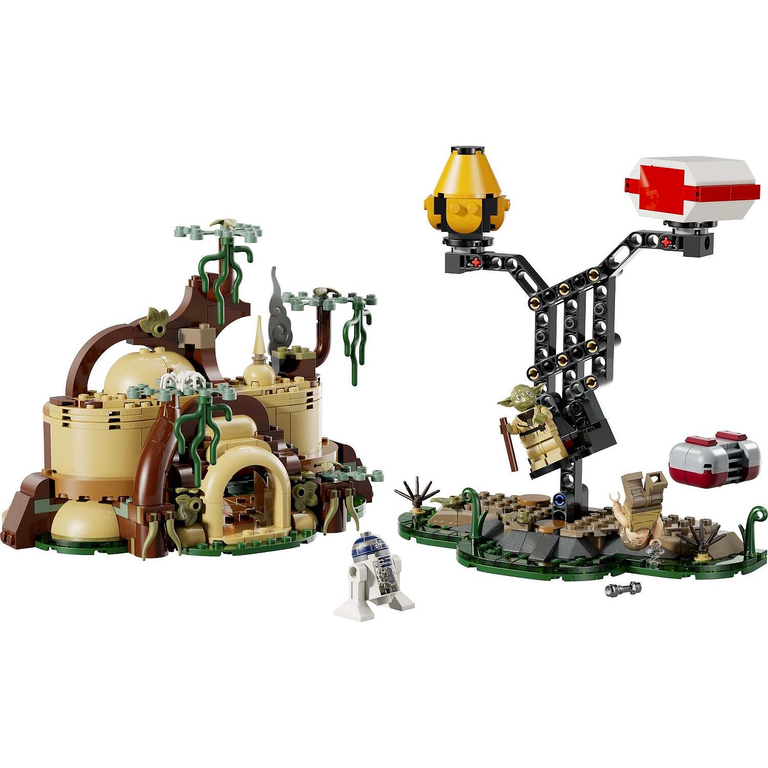 LEGO 75422 SMART Play Compatible: Yoda's Hut and Jedi Training - Star Wars - Image 3