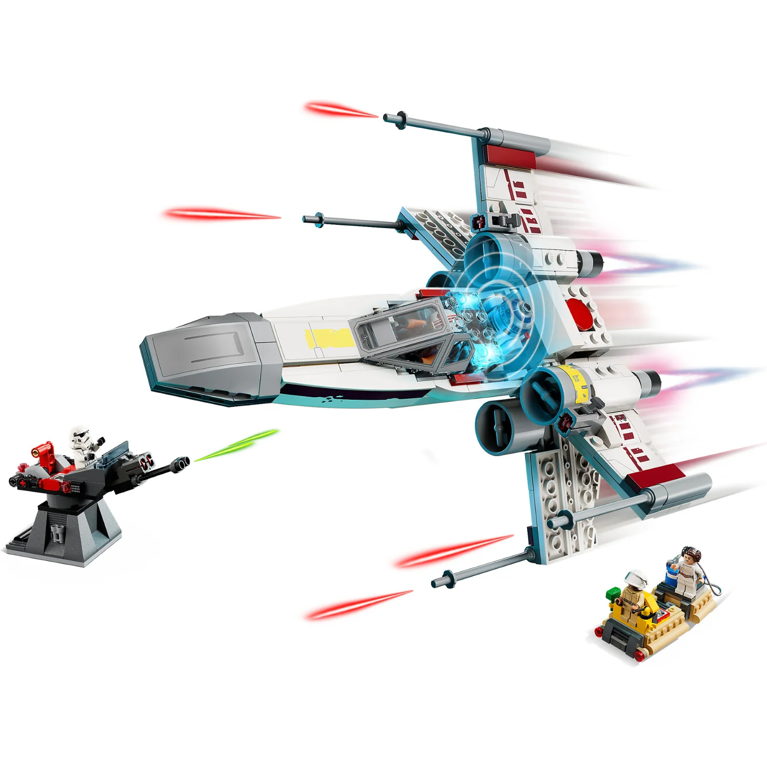 LEGO 75423 SMART Play: Luke's Red Five X-Wing - Star Wars - Image 3