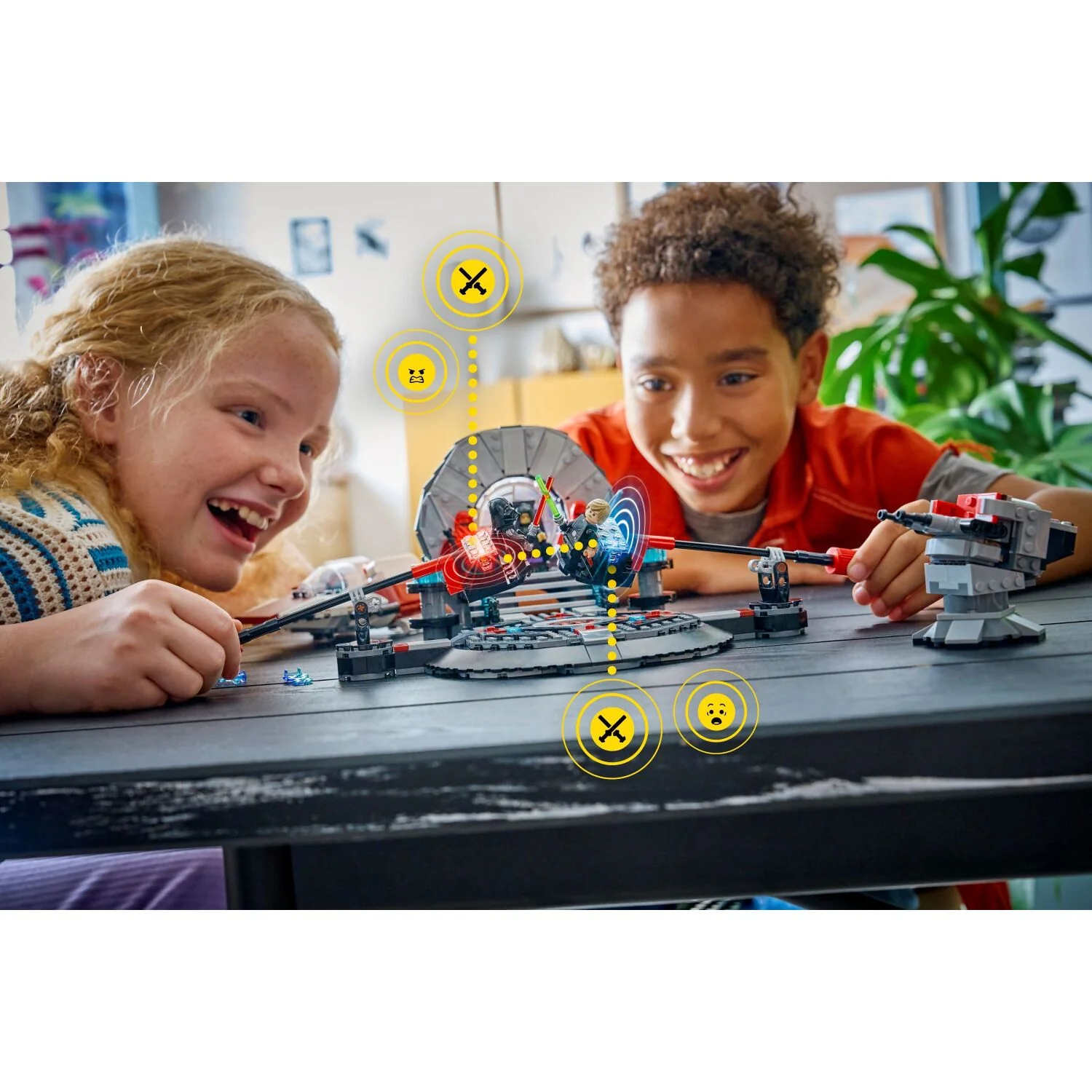 LEGO 75427 SMART Play: Throne Room Duel and A-Wing - Star Wars - Image 9