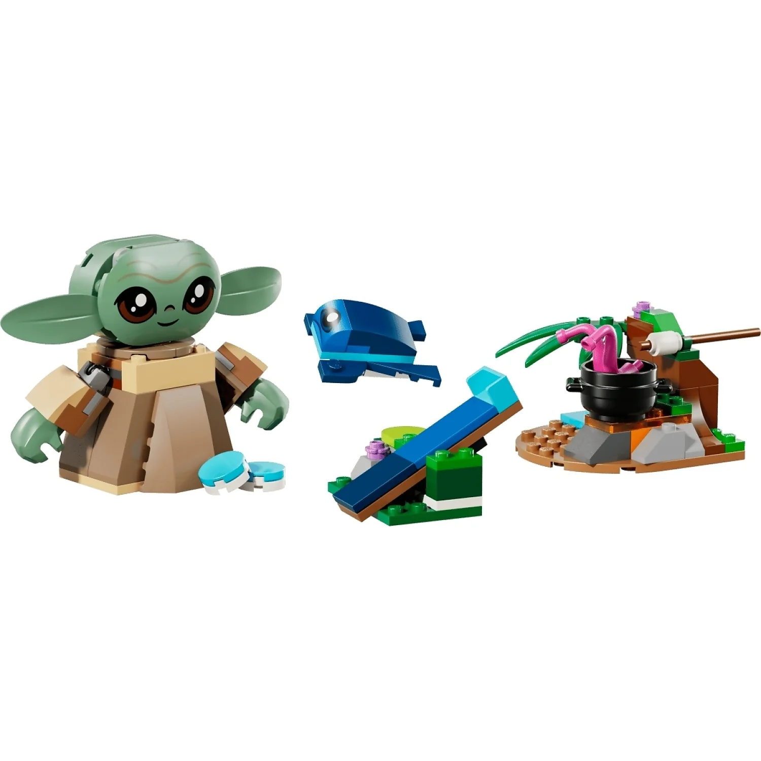 LEGO 75443 Grogu's Homestead - Star Wars - Image 2