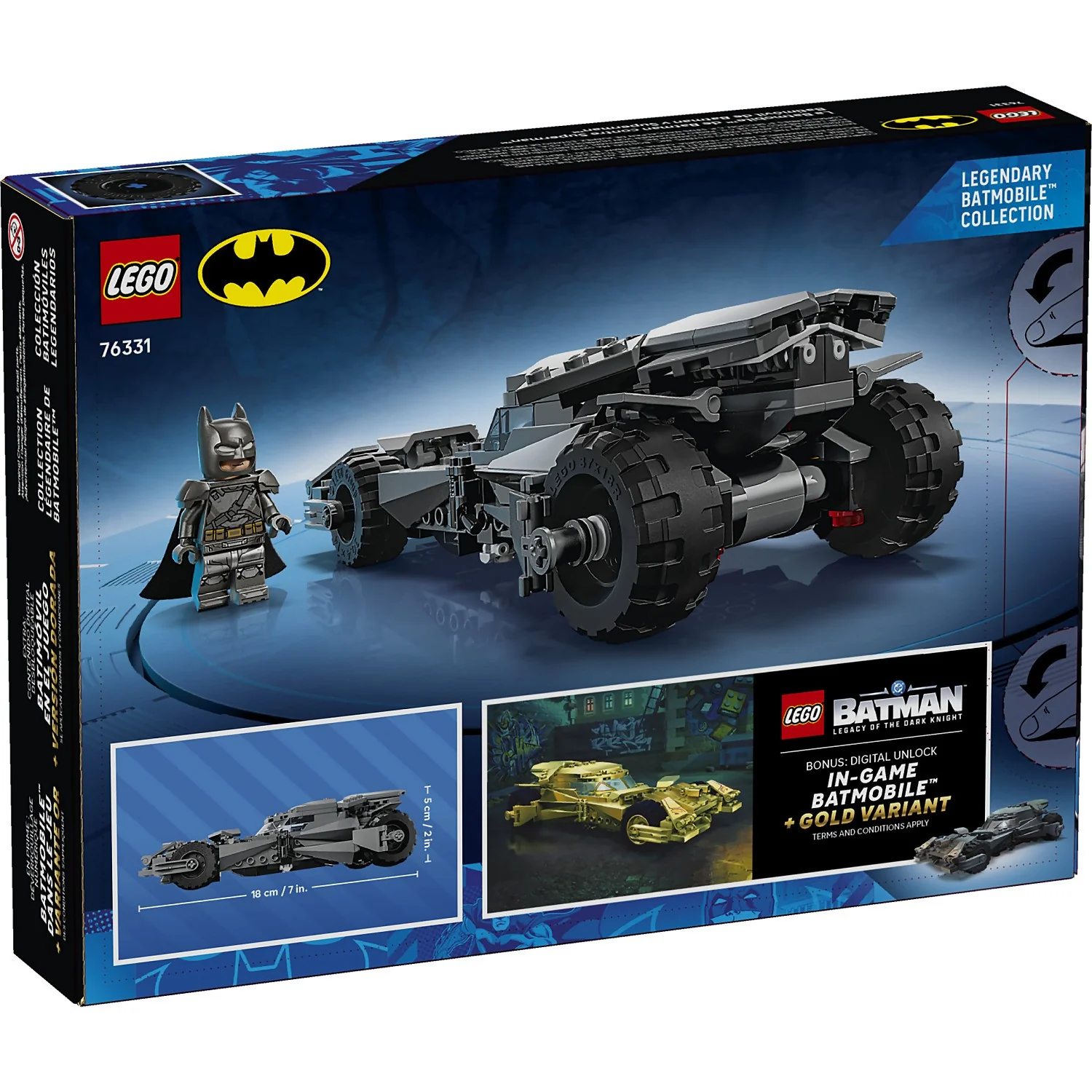 LEGO 76331 Batman v Superman Batmobile - DC Super Heroes - Image 5