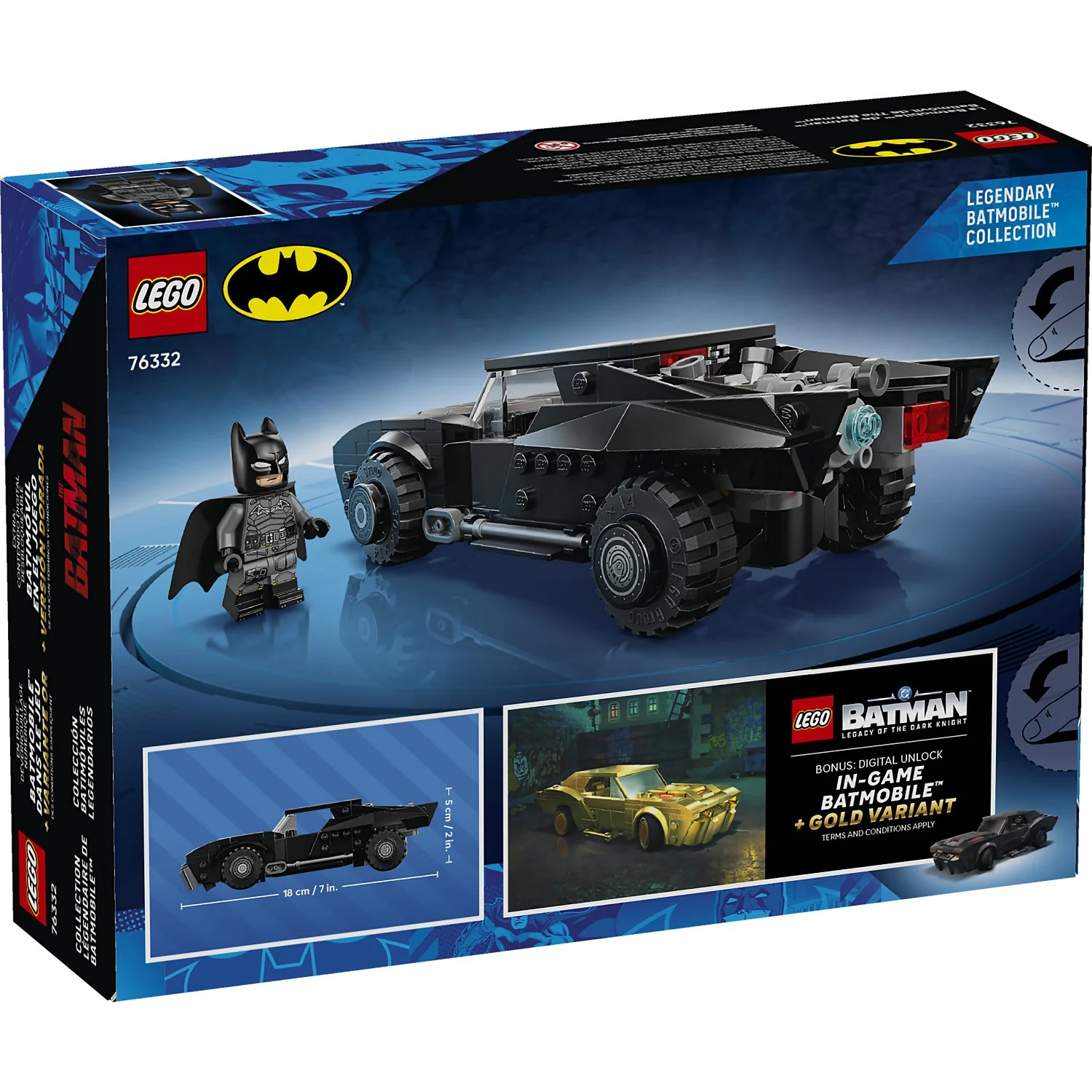 LEGO 76332 The Batman Batmobile - DC Super Heroes - Image 5