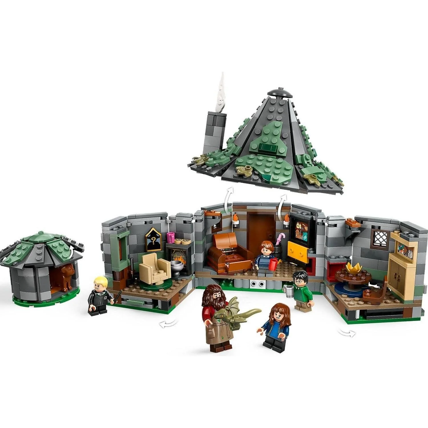 LEGO 76428 Hagrids Hut: An Unexpected Visit - Harry Potter - Image 2