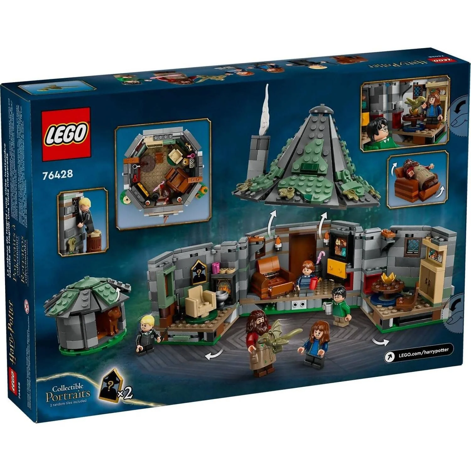 LEGO 76428 Hagrids Hut: An Unexpected Visit - Harry Potter - Image 8
