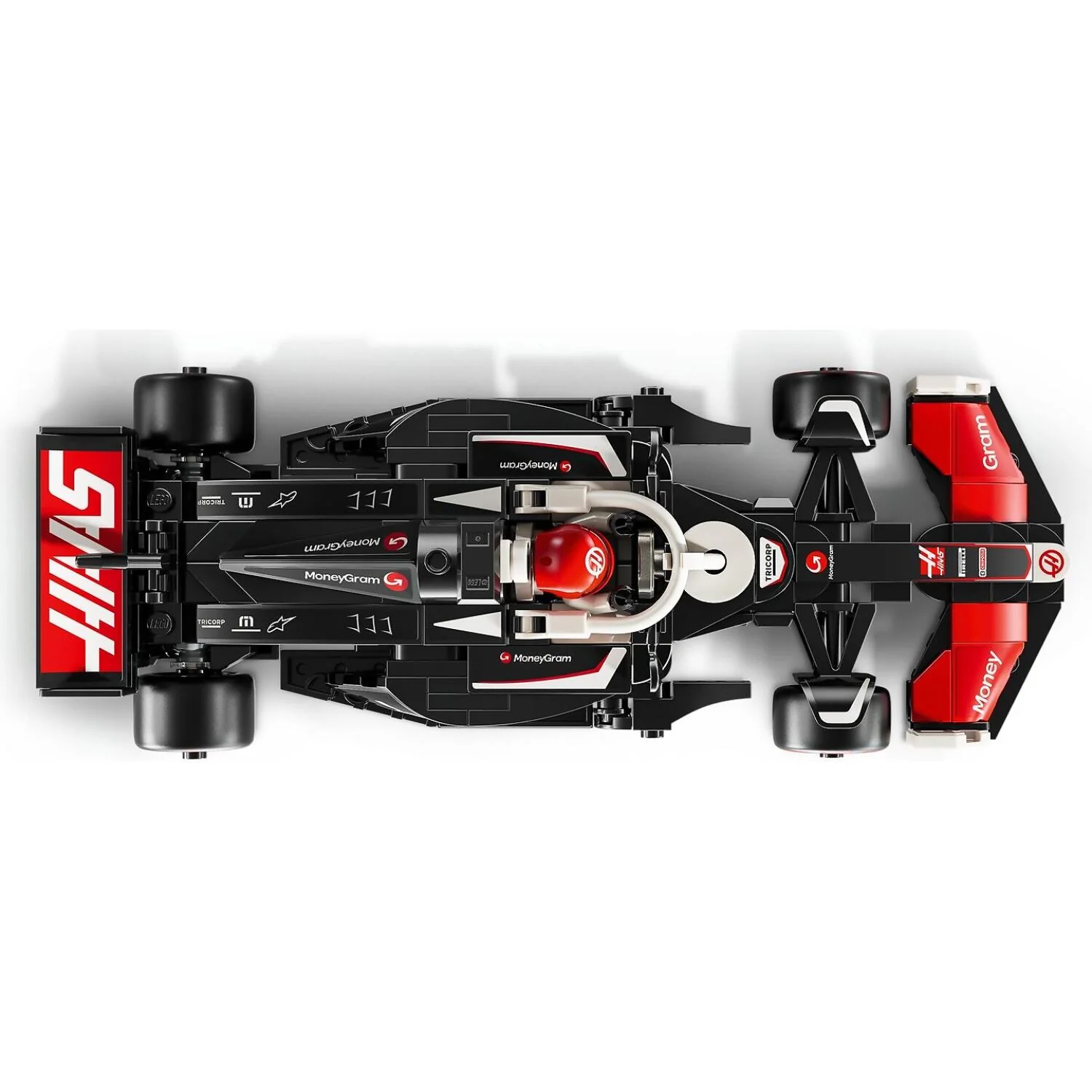 LEGO 77250 MoneyGram Haas F1® Team VF-24 Race Car - Speed Champions - Image 3