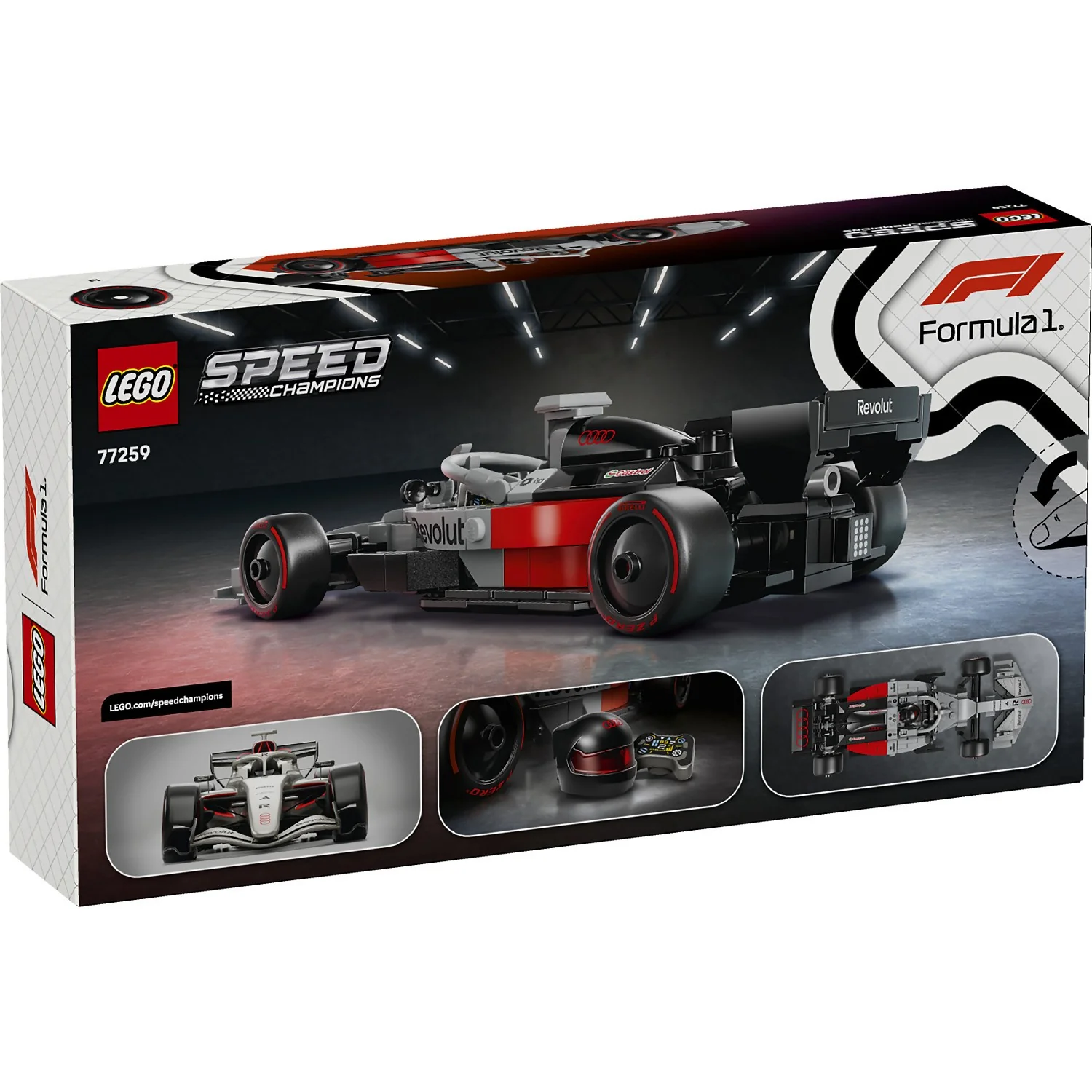 LEGO 77259 Audi Revolut F1 Team R26 Race Car - Speed Champions - Image 3