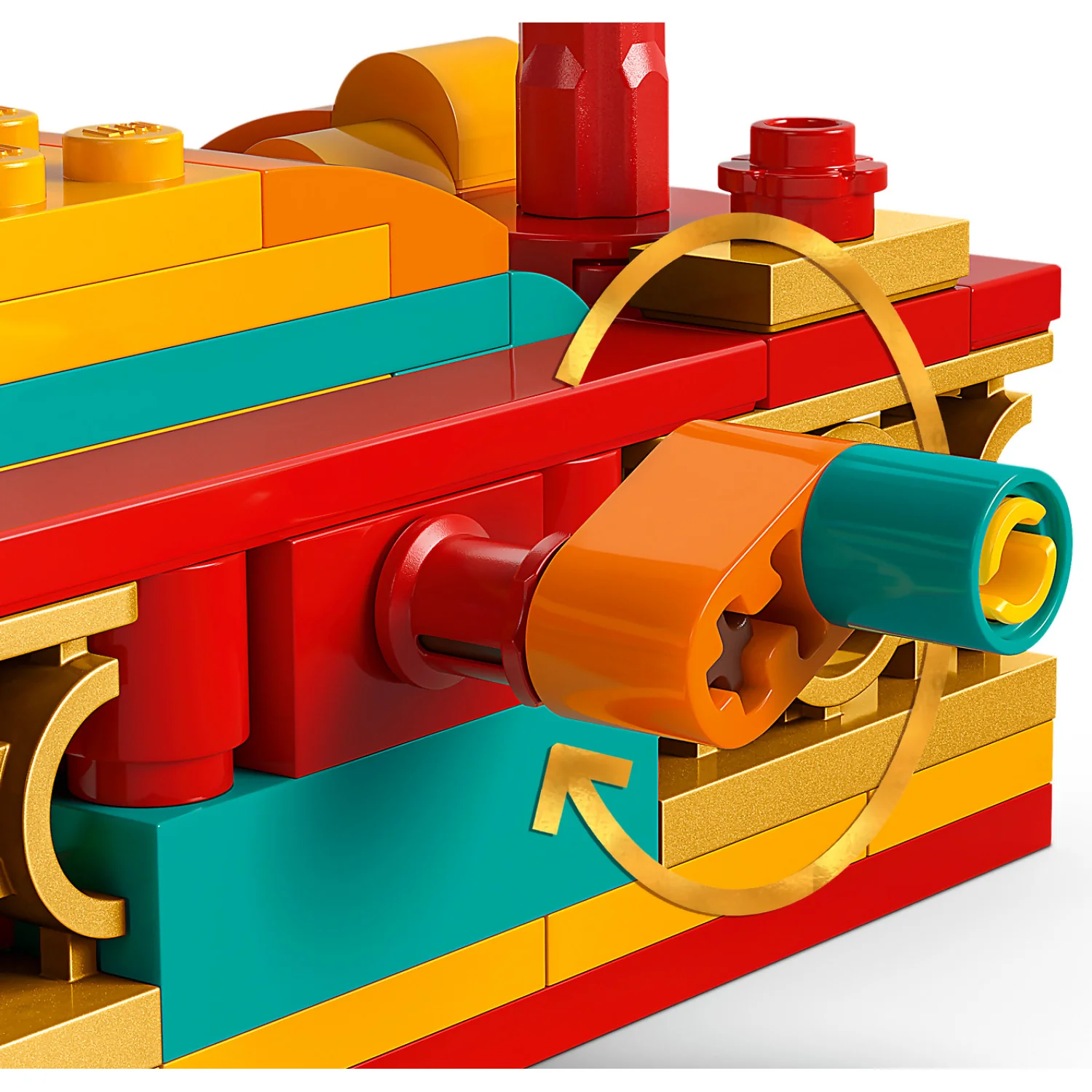 LEGO 80119 Galloping Horses Canvas - The Spring Festival - Image 7
