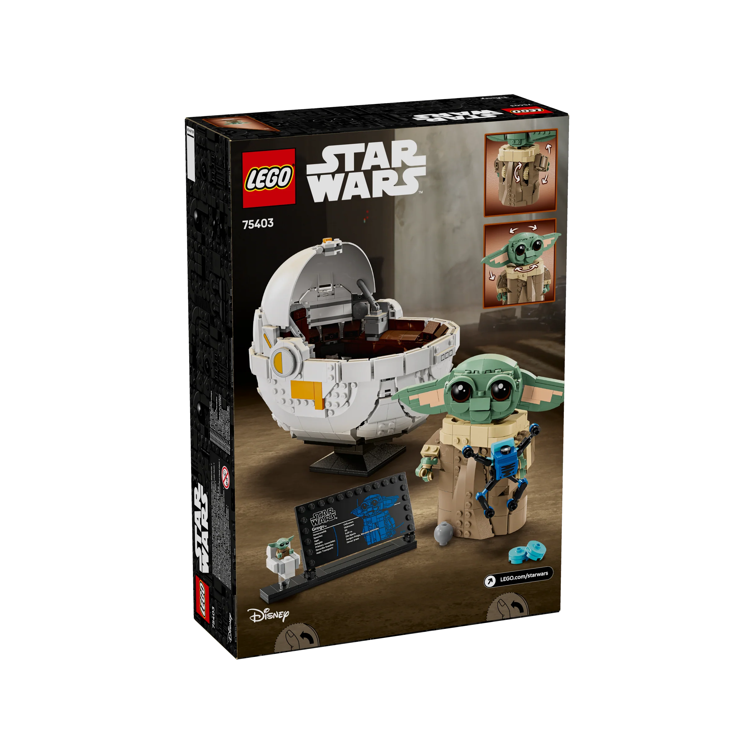 Lego Grogu with Hover Pram - Image 3