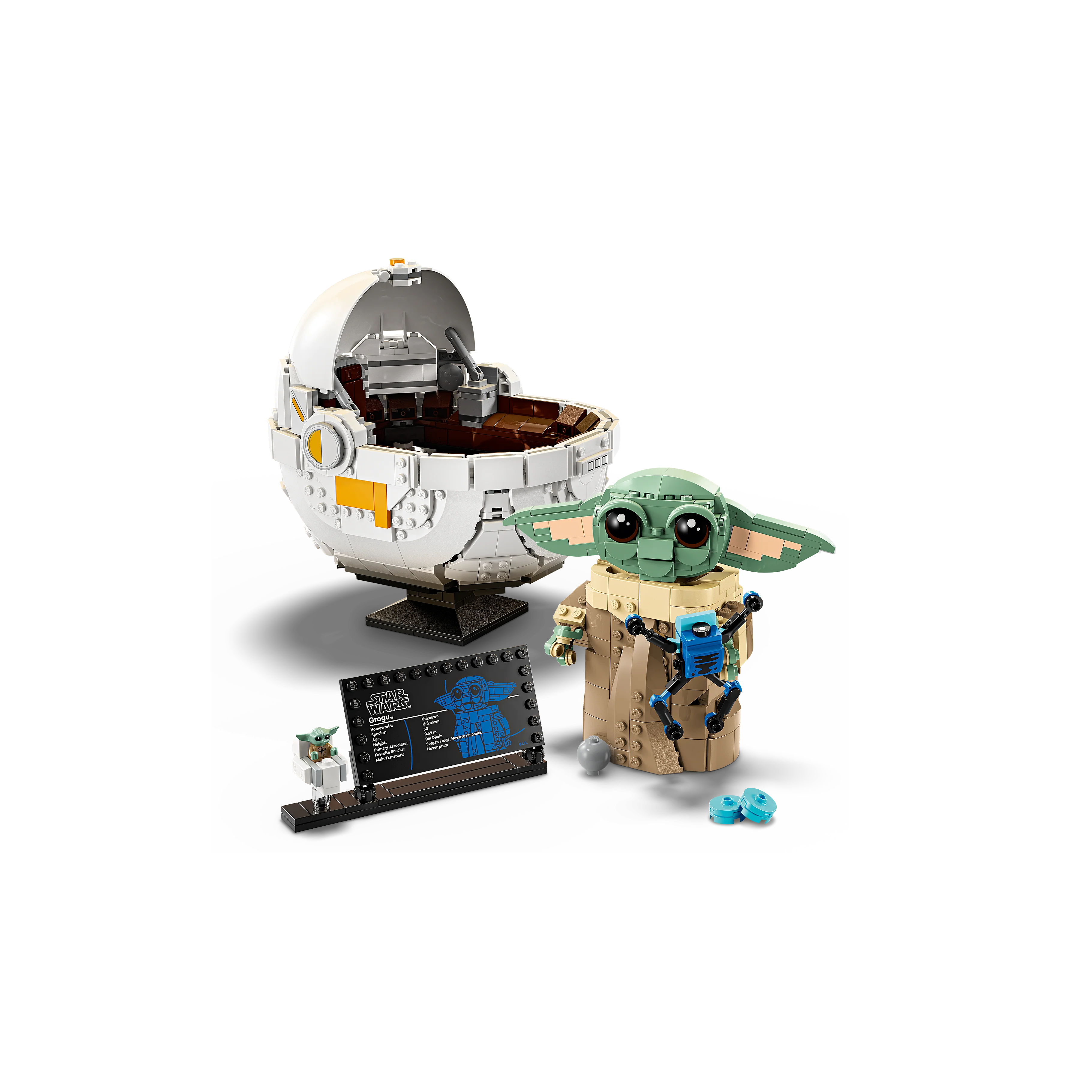 Lego Grogu with Hover Pram - Image 5