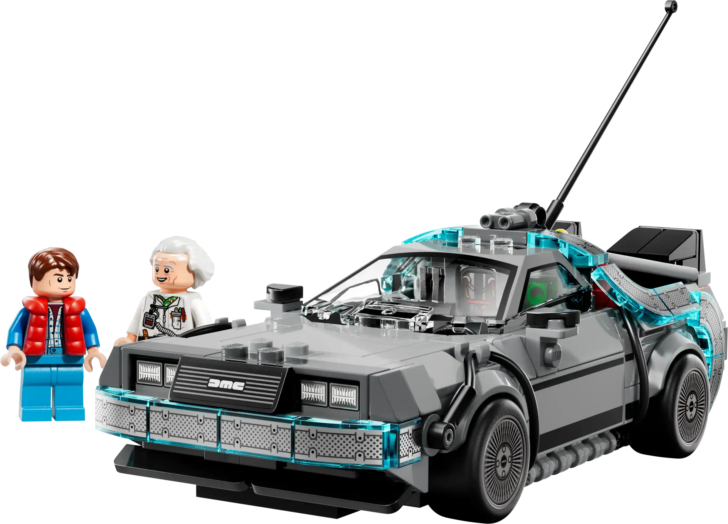 LEGO SPEED CHAMPIONS - Time Machine from Back to the Future - Image 2