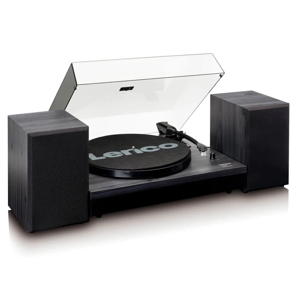Lenco LS-300 Turntable with Bluetooth Connectivity & 2 Speakers (Black) - Image 9