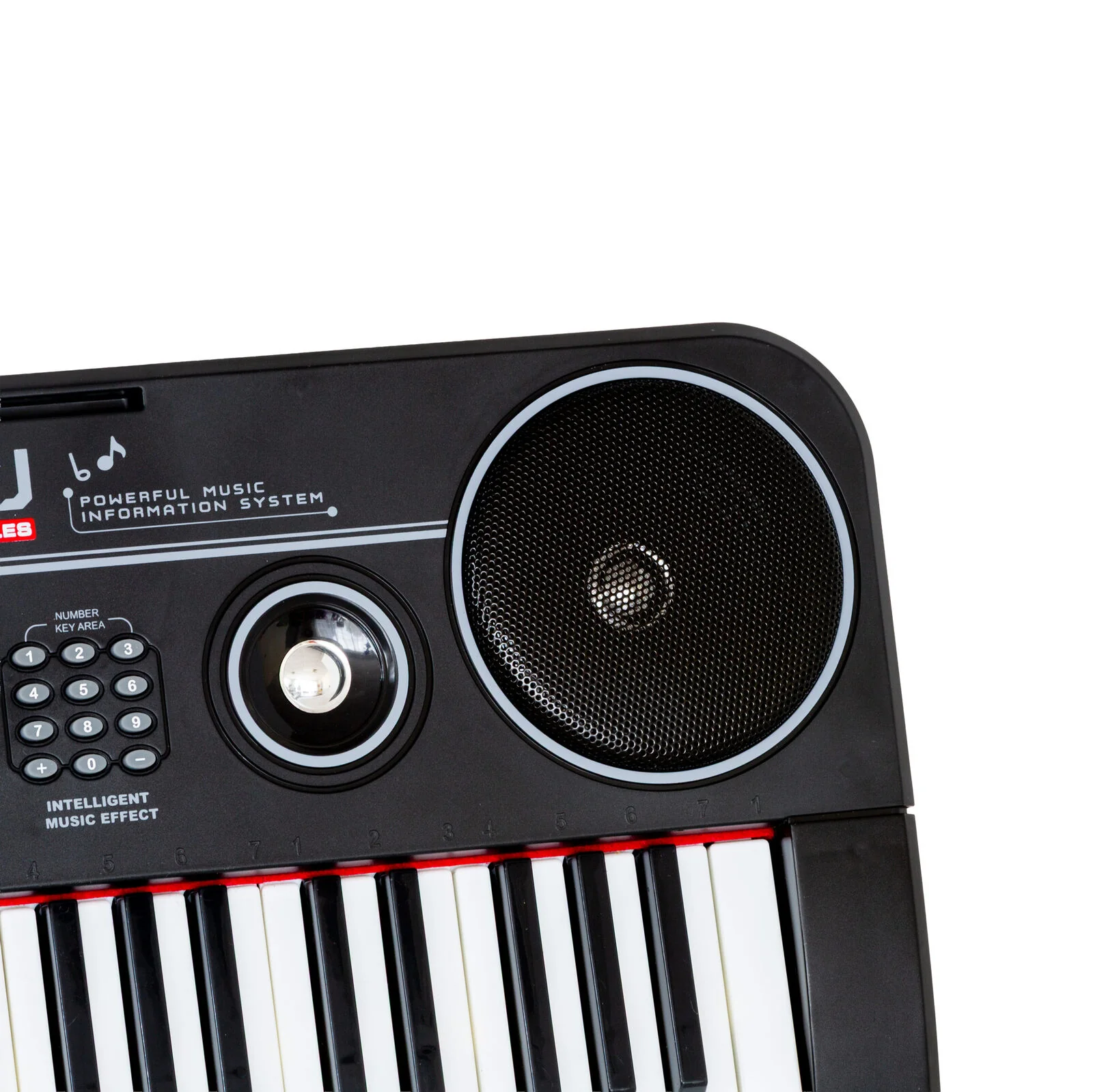 Lenoxx 61-Key Electronic Learning Piano Keyboard with Music Stand Holder - Image 7