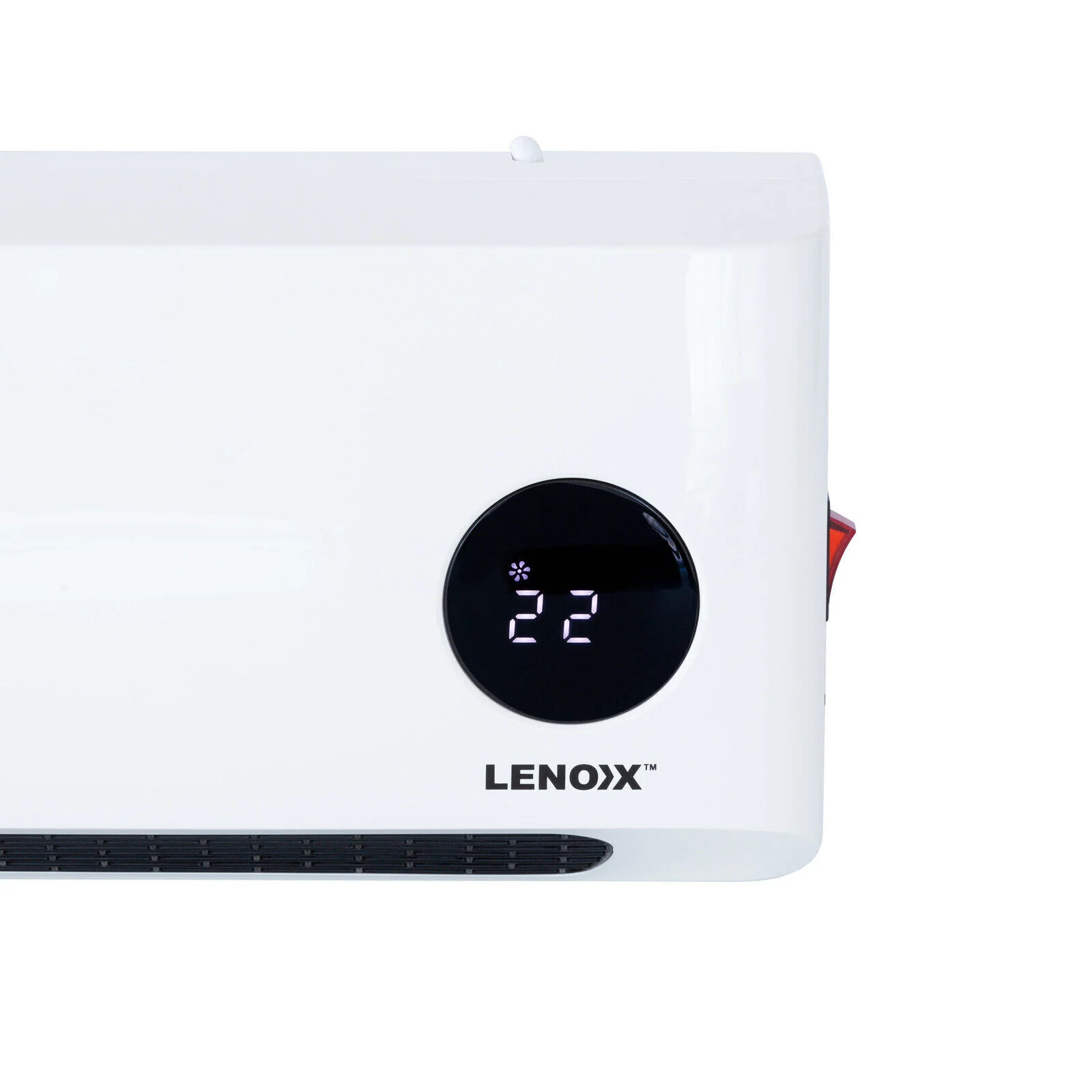 Lenoxx Wall-Mounted Heater & Fan with Remote Control - Image 4
