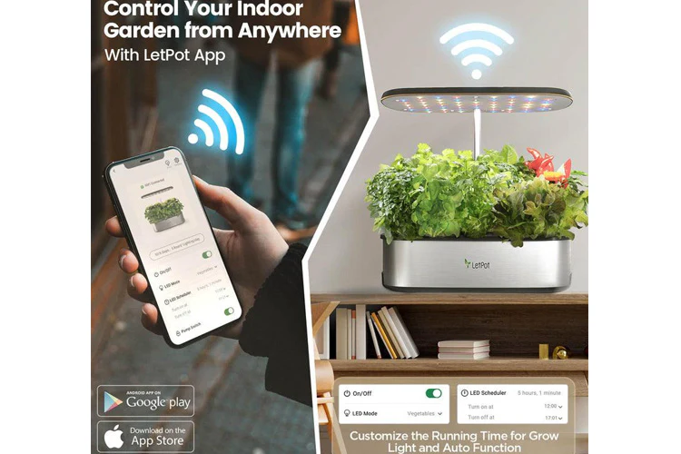 LetPot Senior 12 Pods Smart Hydroponic Growing System - Image 5