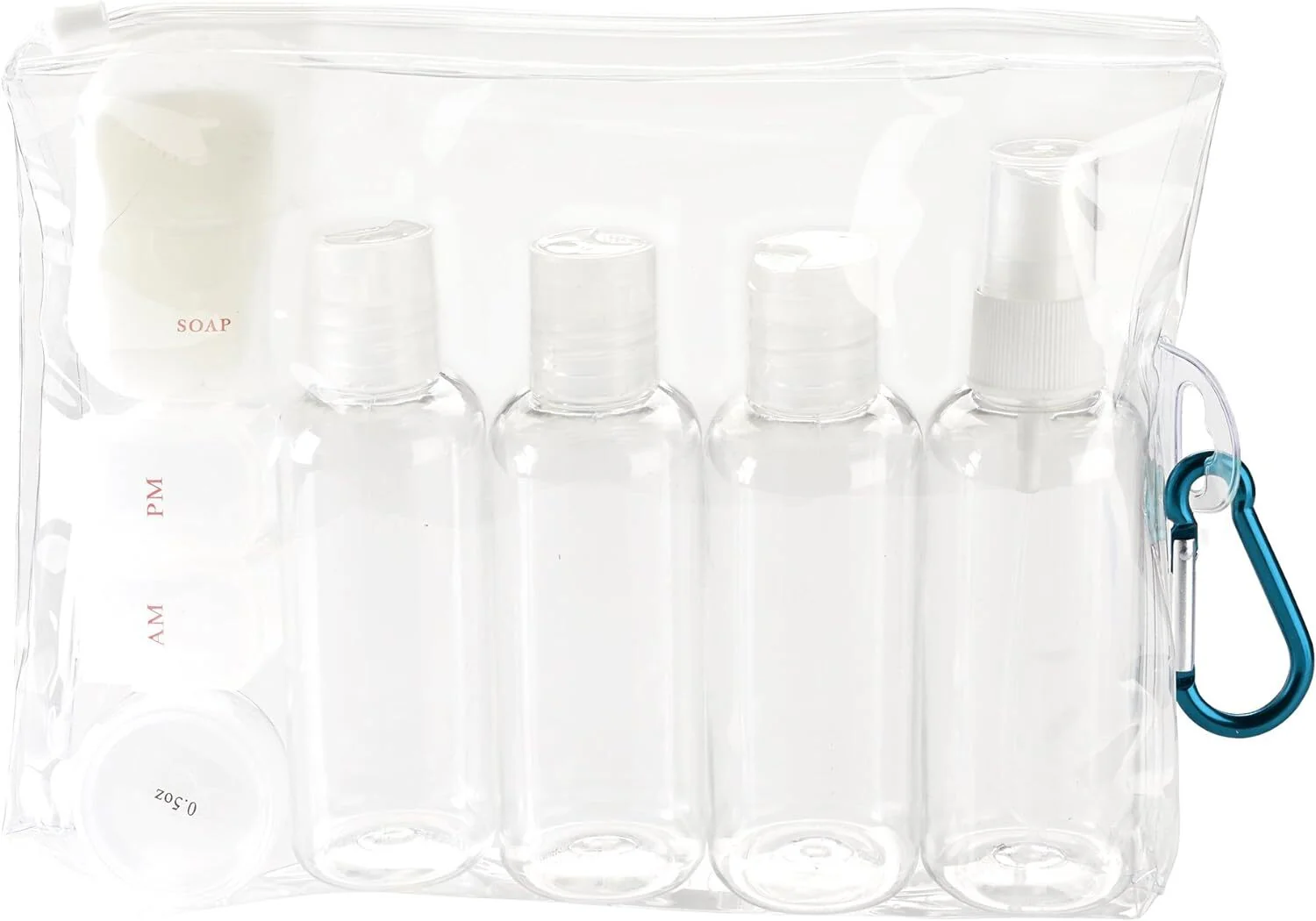 Lewis N.Clark Carry On Travel Bottles - Image 3