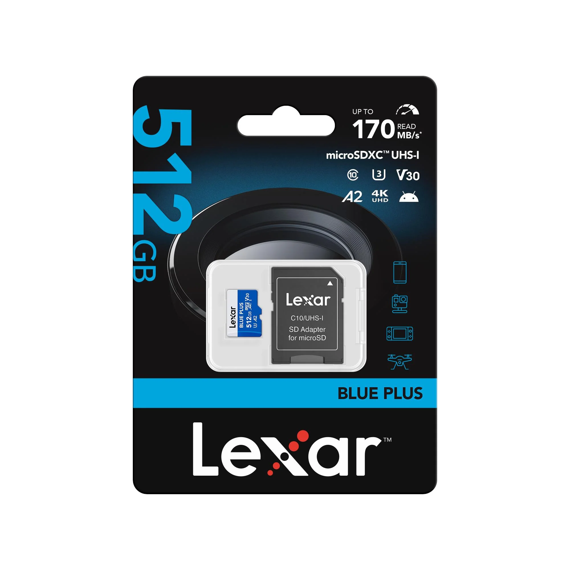 Lexar Blue Plus 512GB Micro SD Card - Image 6