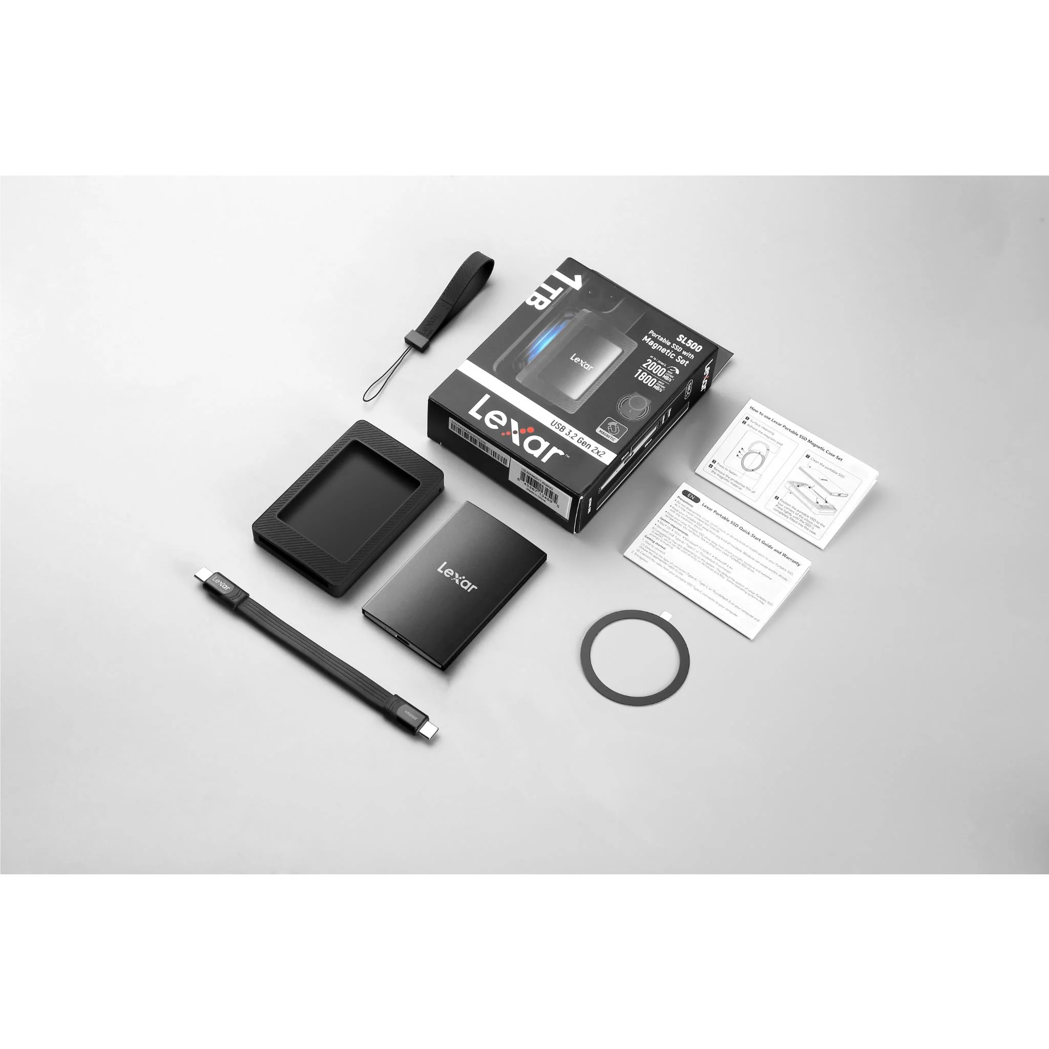 Lexar SL500 2TB Portable SSD (Black) - Image 12
