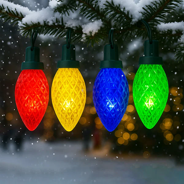 Lexi Lighting C9 Pinecone 50 LEDs Connectable String Christmas Lights Multicolour - Image 2